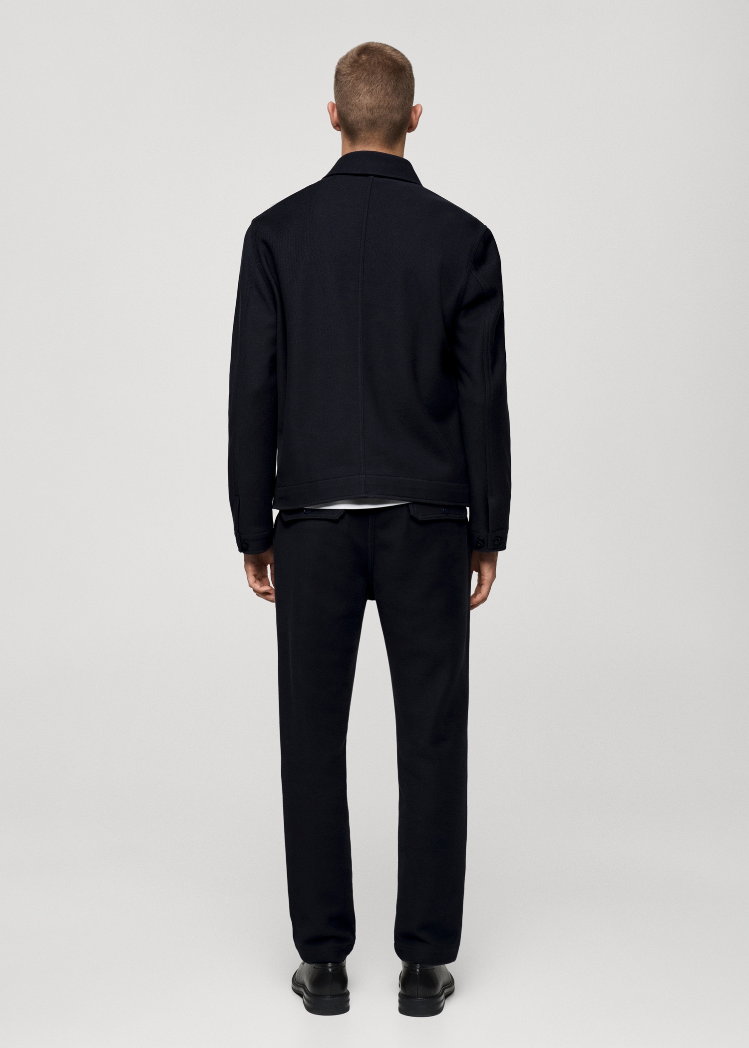 Sobrecamisa twill cotó butxaques - Revers de l'article