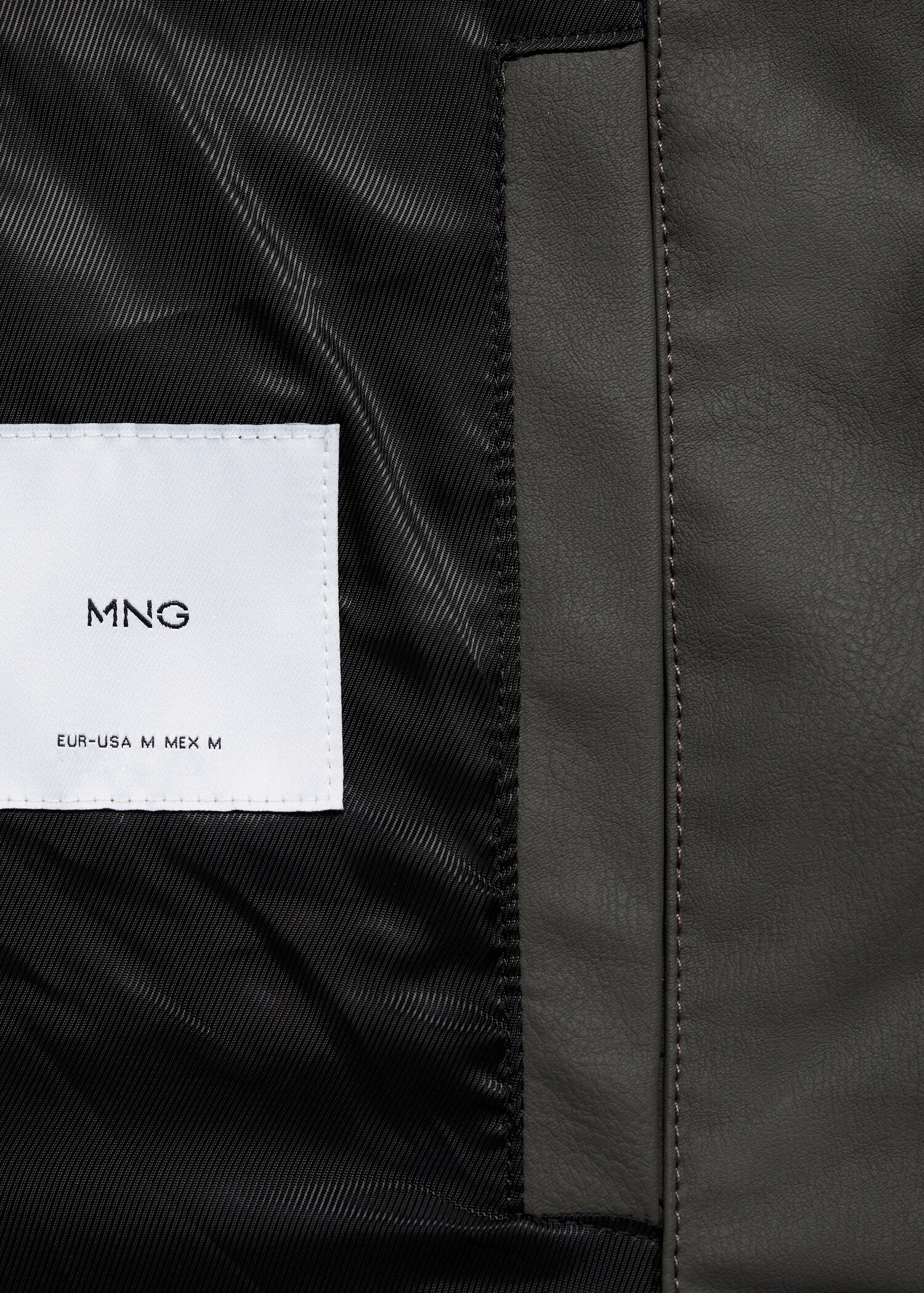 Veste bomber simili-cuir - Détail de l'article 8