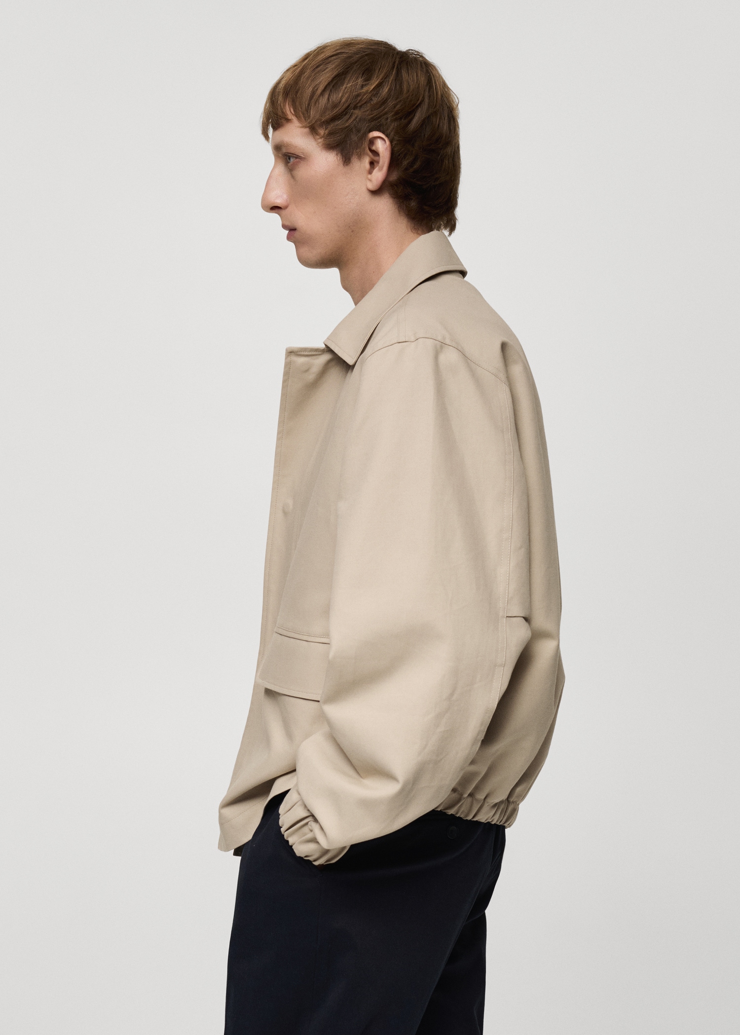 Blouson oversize coton poches - Détail de l'article 2
