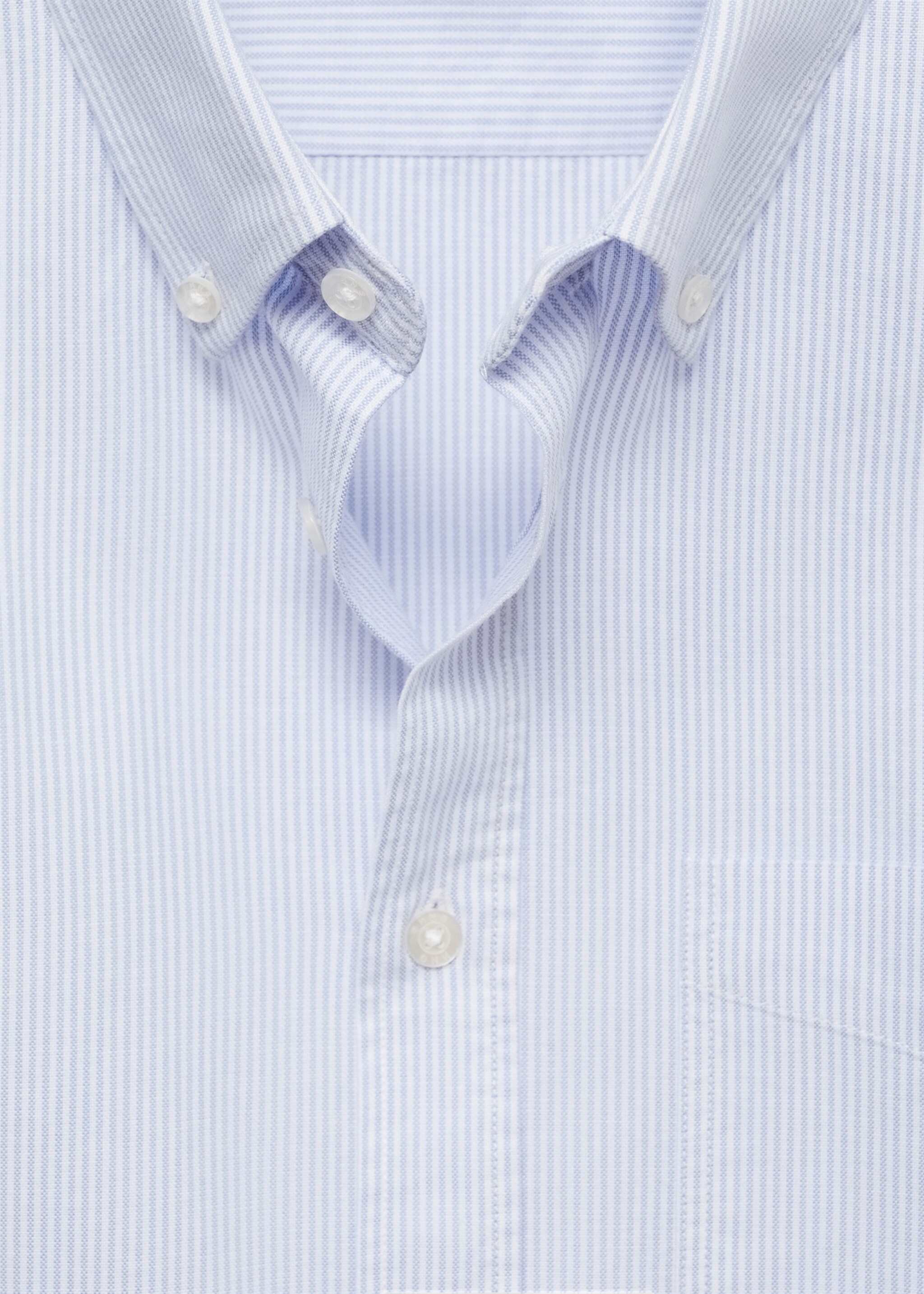 Camisa 100% cotó ratlles kodak - Detall de l'article 8, Blau marí fosc. Ref: 77004444-00.