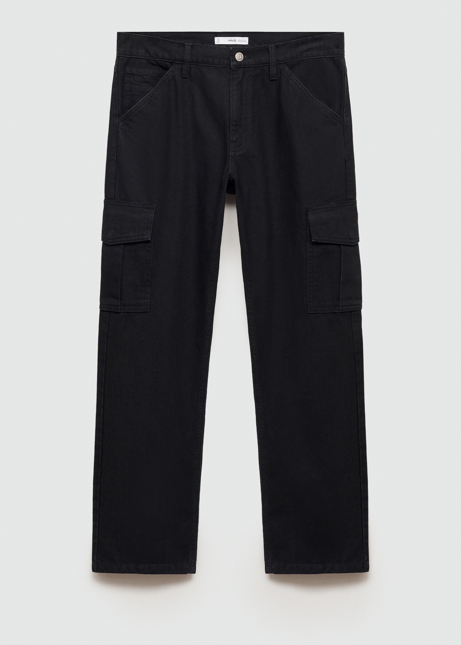 Straight-fit cargo jeans - Article without model