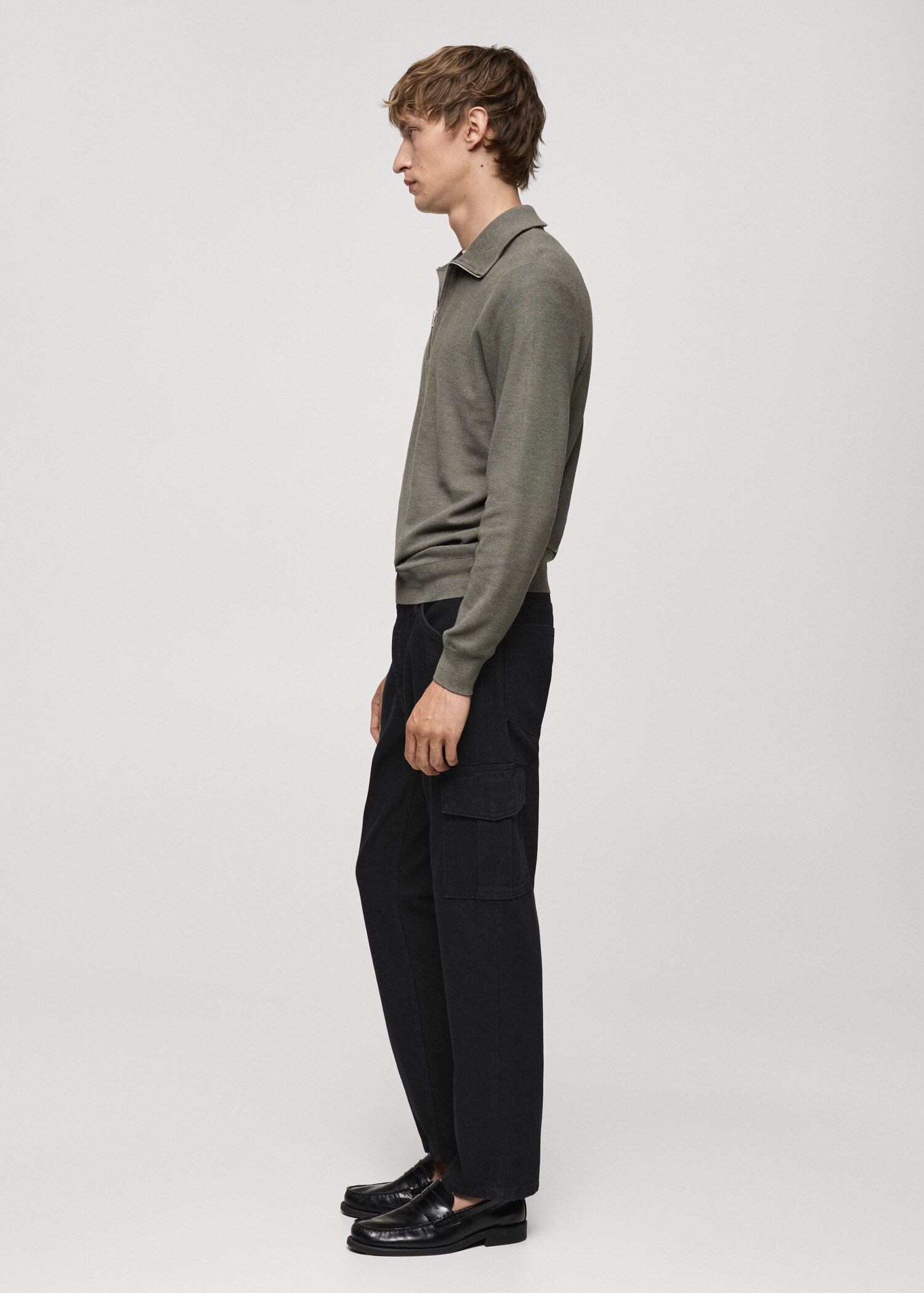Straight-fit cargo jeans - Details of the article 2