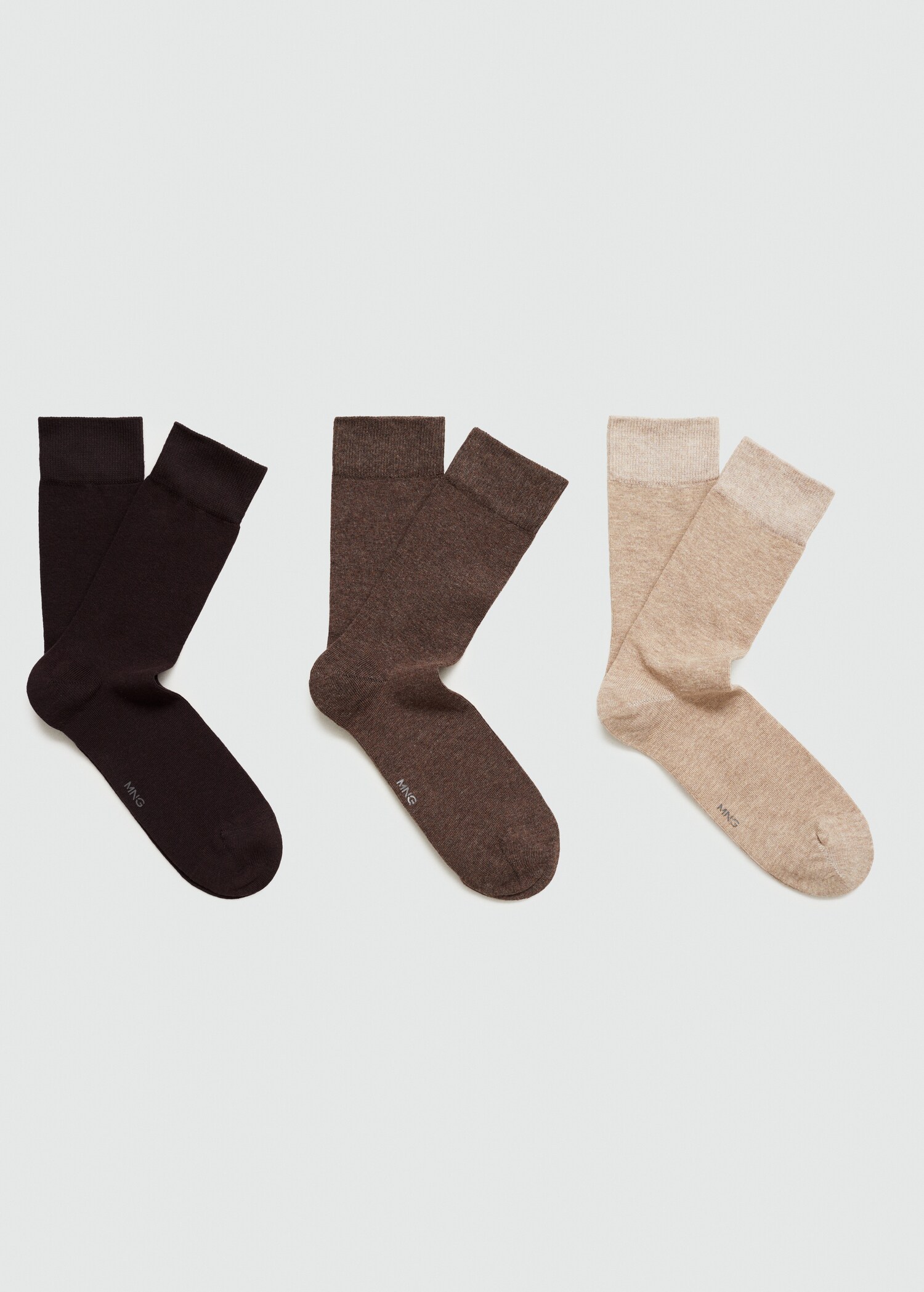 Lot 3 paires de chaussettes coton - Article sans modèle
