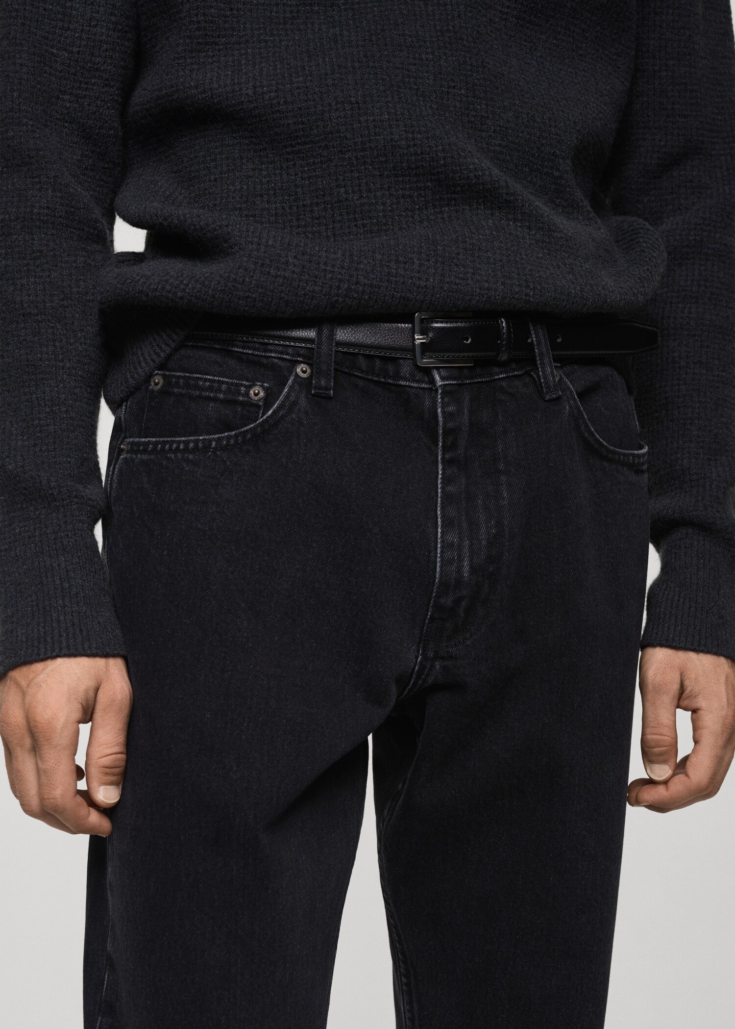 Regular Fit-Jeans Bob in Schwarz - Detail des Artikels 1