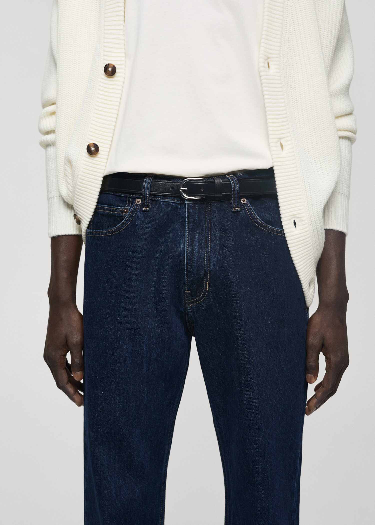 Regular Fit Jeans Bob mit dunkler Waschung - Detail des Artikels 1