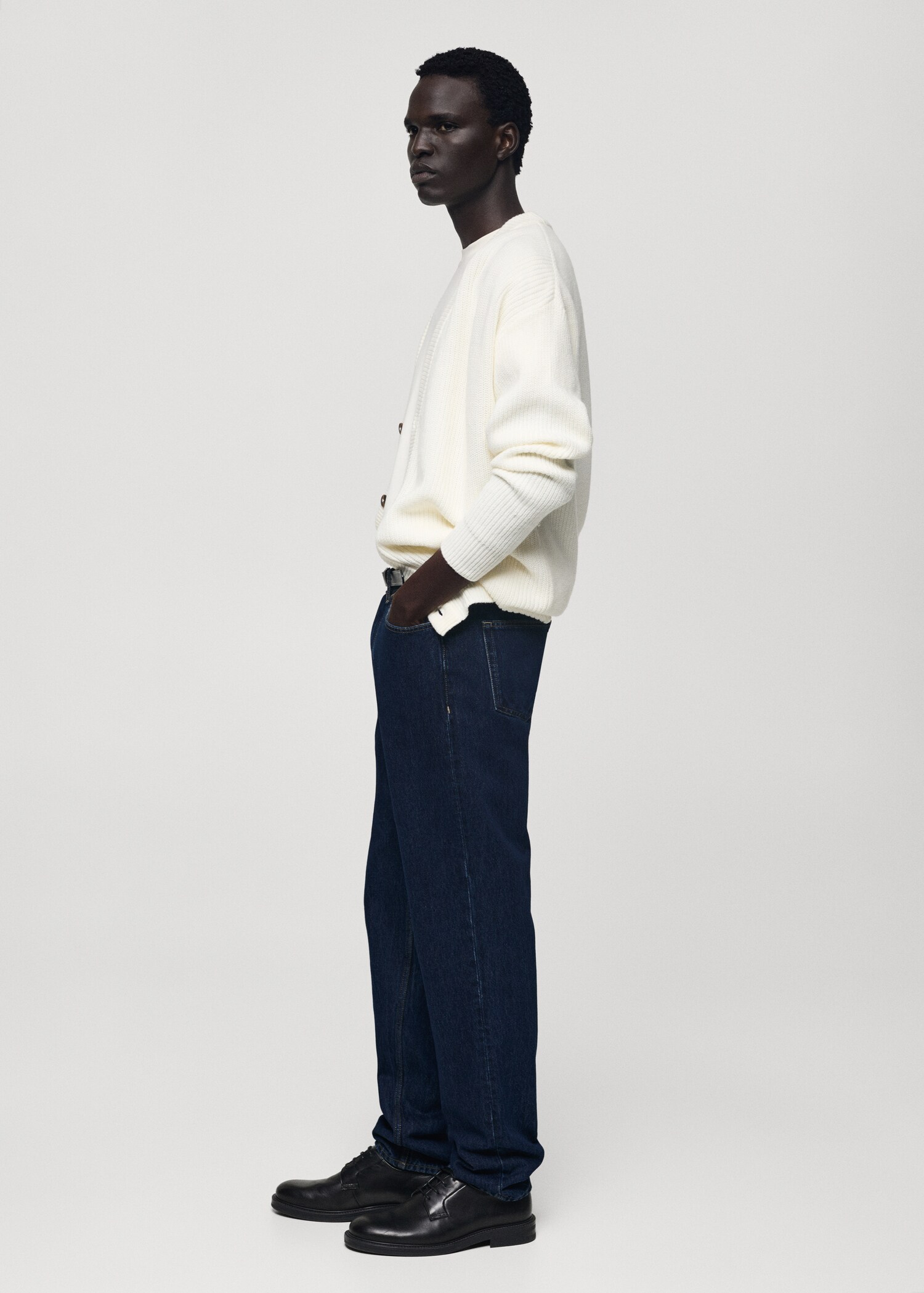 Regular Fit Jeans Bob mit dunkler Waschung - Detail des Artikels 2