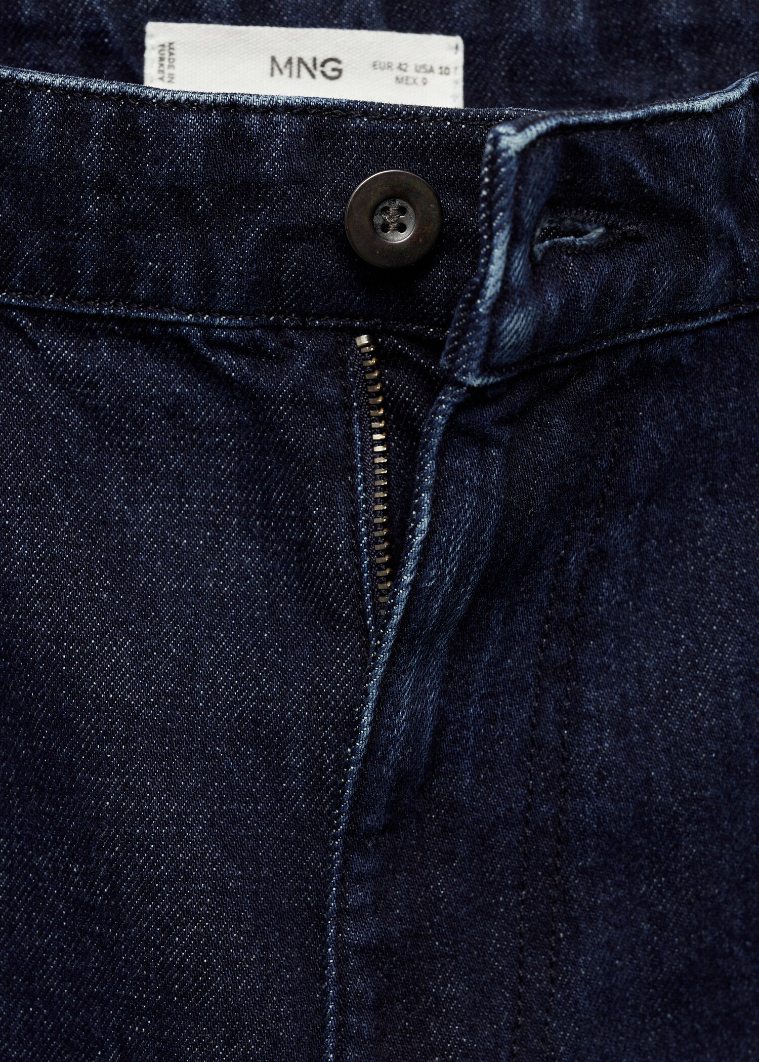 Jeans relaxed fit mörk tvätt - Detaljer om artikeln 8
