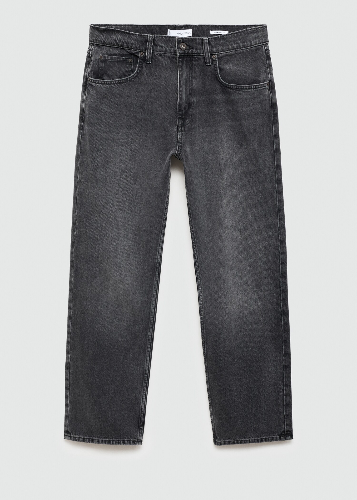 Texans straight fit gris fosc - Article sense model
