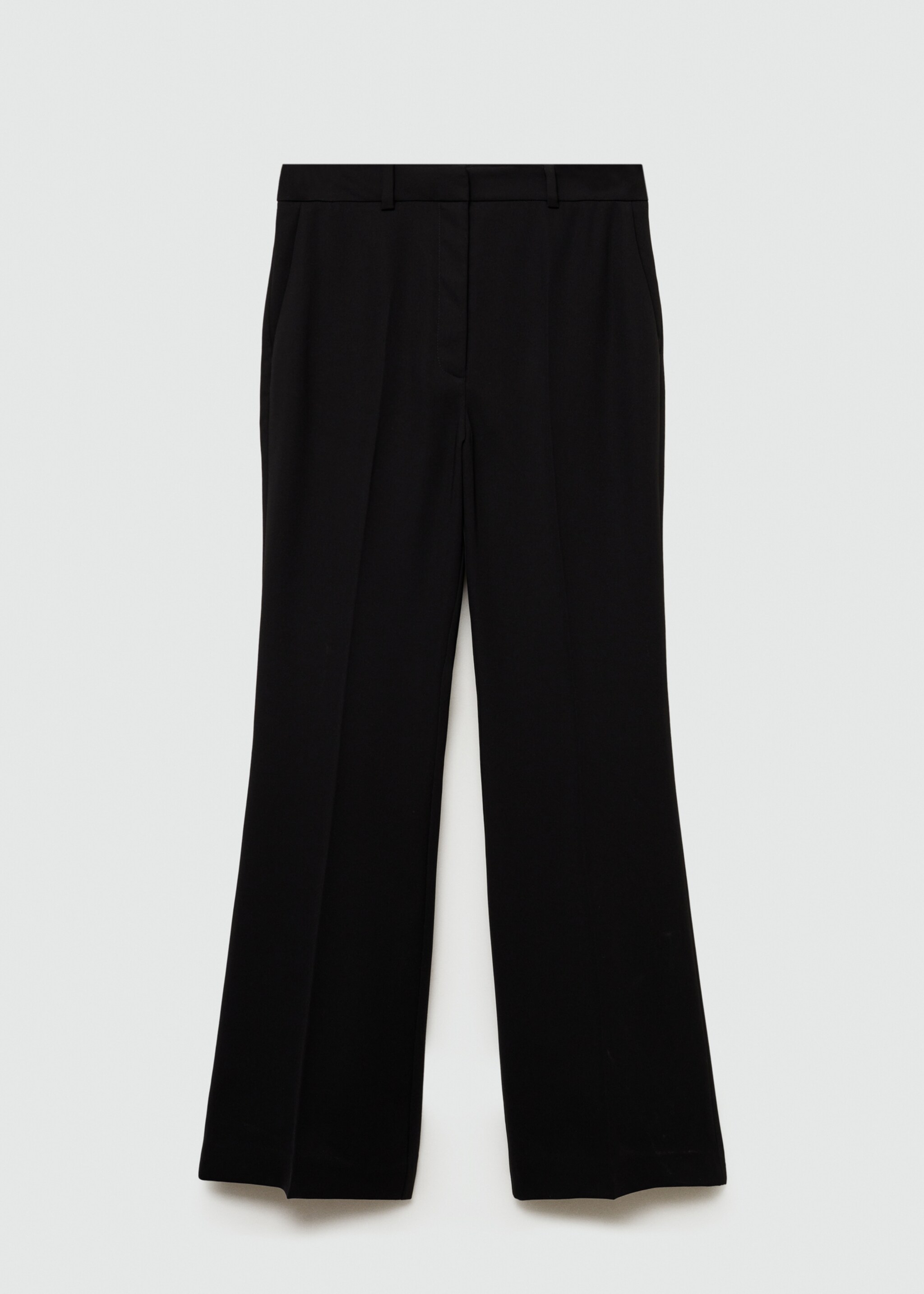 Wide leg suit trousers - Article without model, Black. Ref: 77004768-00.