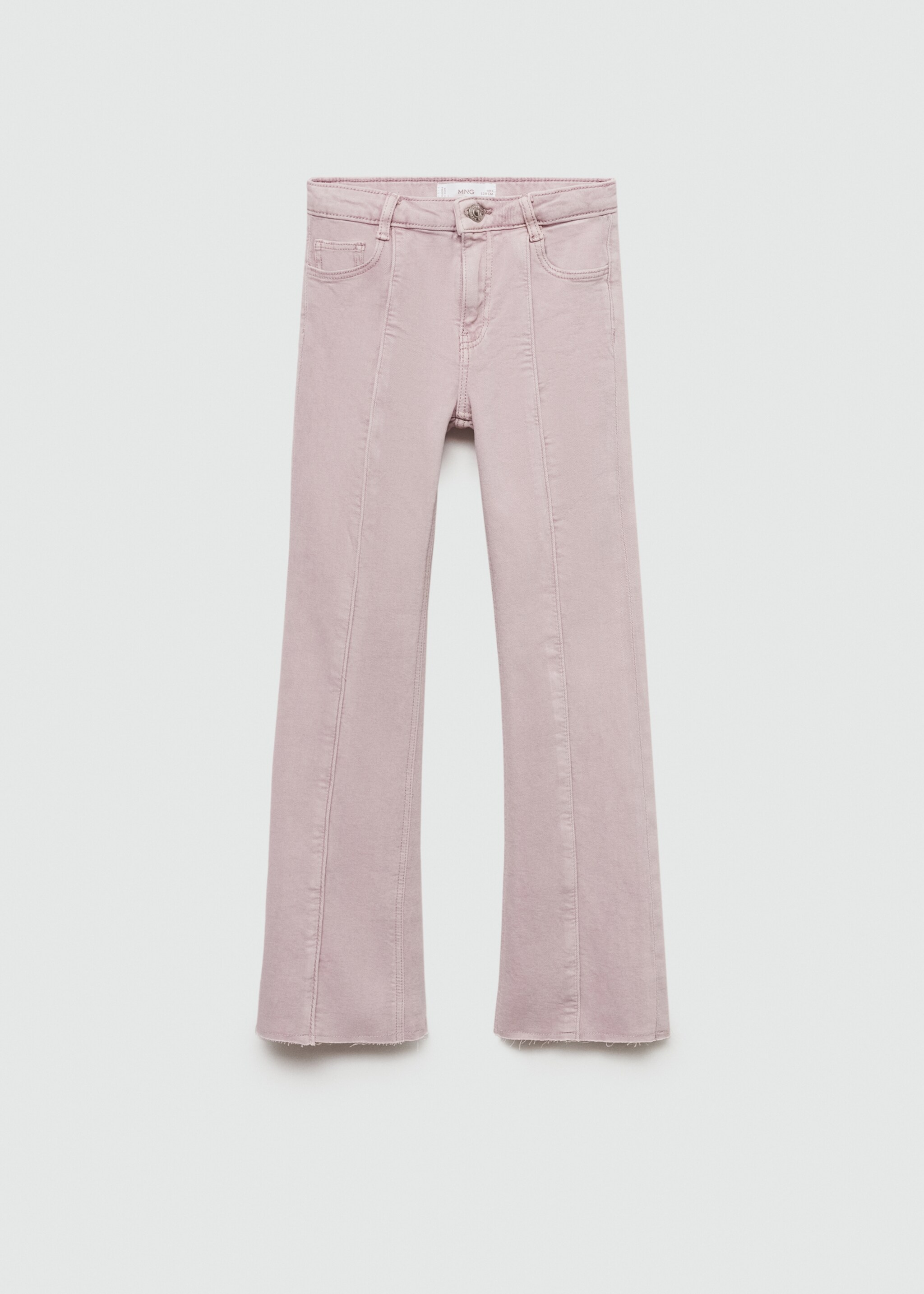 Decorative seam flared jeans - Article without model
