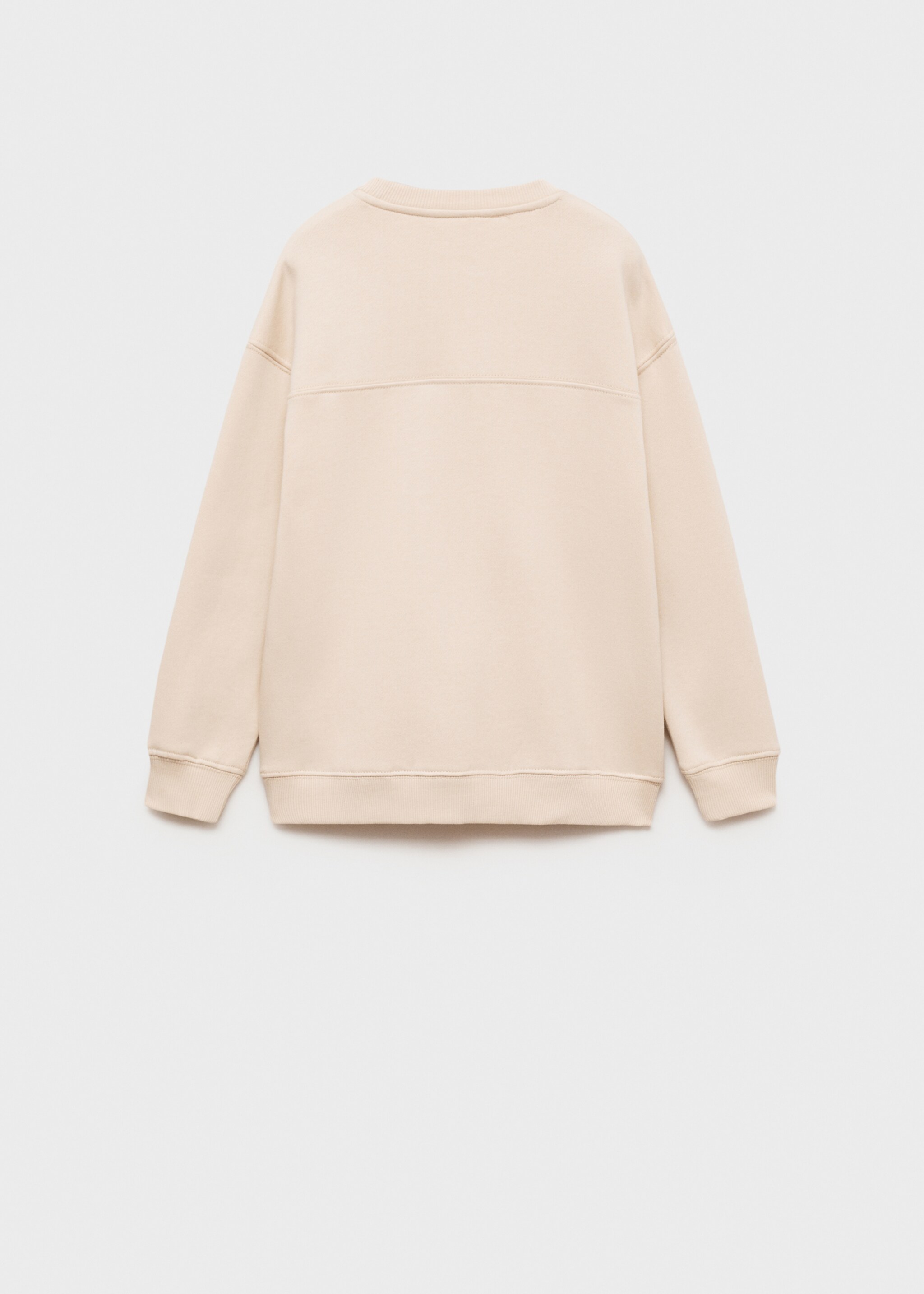 Path print sweatshirt - Reverse of the article