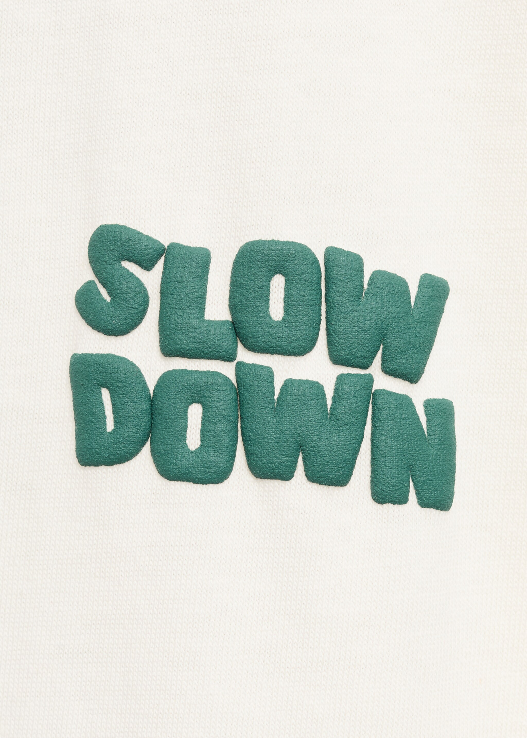 T-Shirt mit Skater-Print - Detail des Artikels 8, Cremeweiß. Ref: 77004785-00.