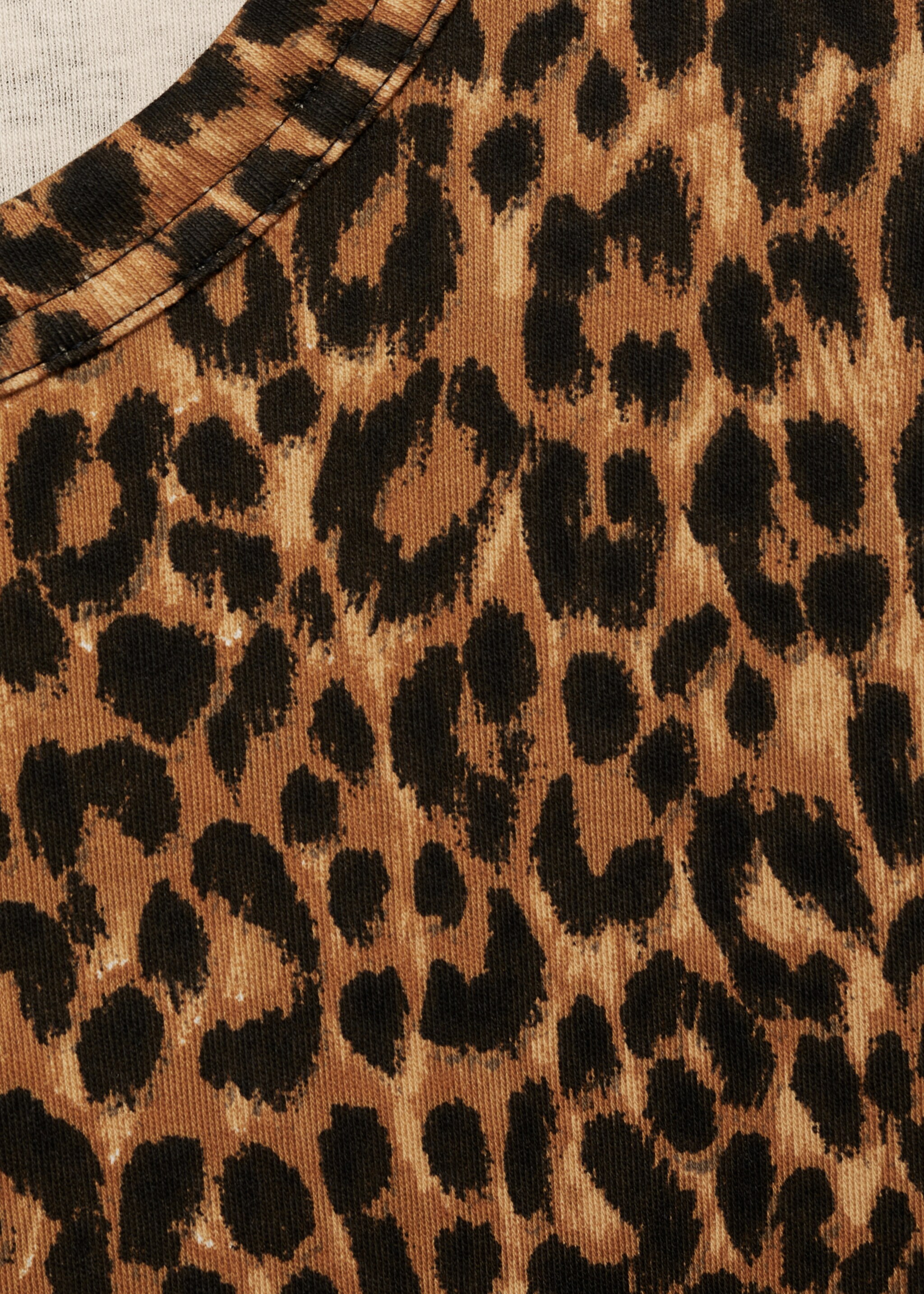 Baumwoll-T-Shirt mit Animal-Print - Detail des Artikels 8