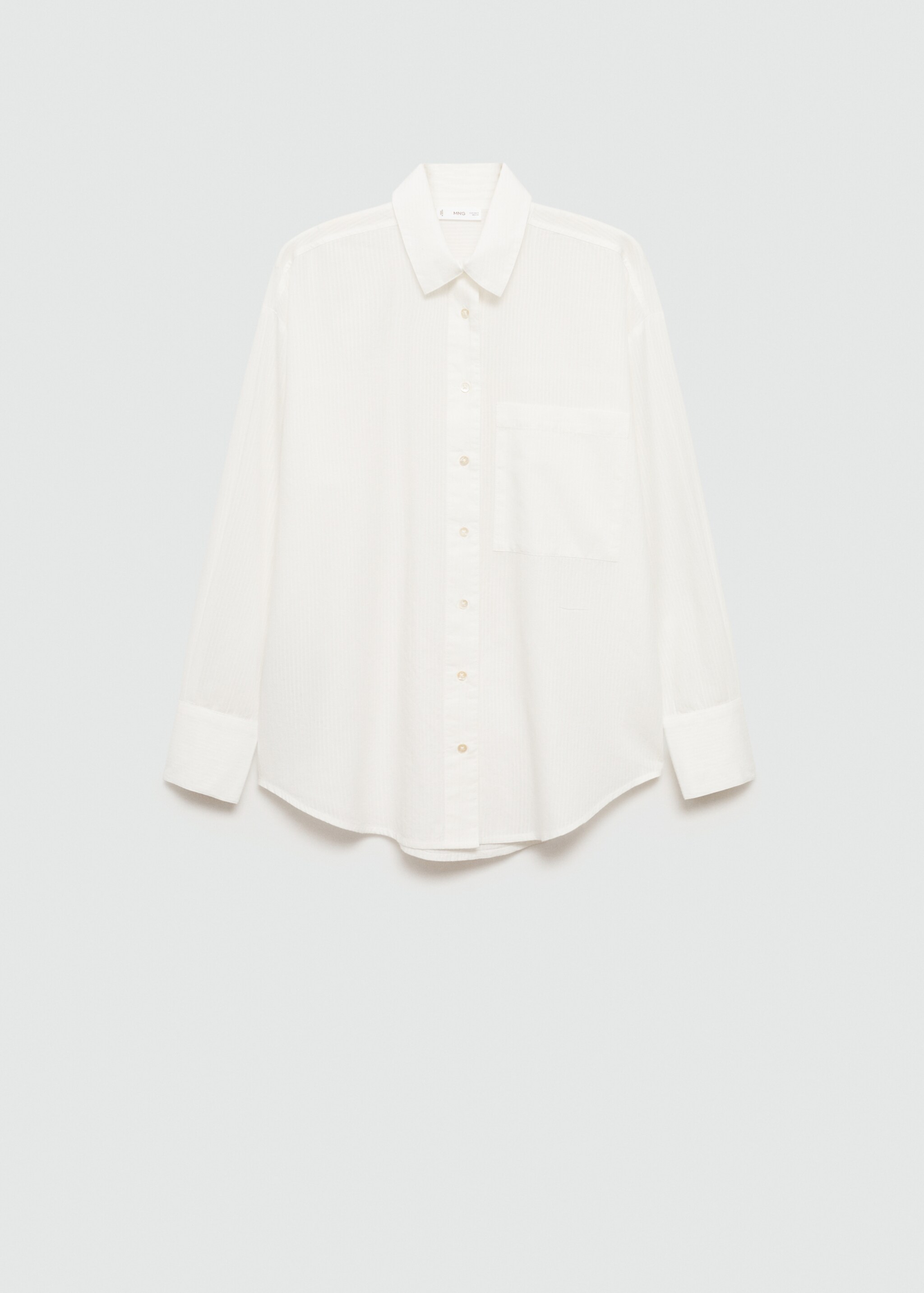 Oversize striped shirt - Article without model