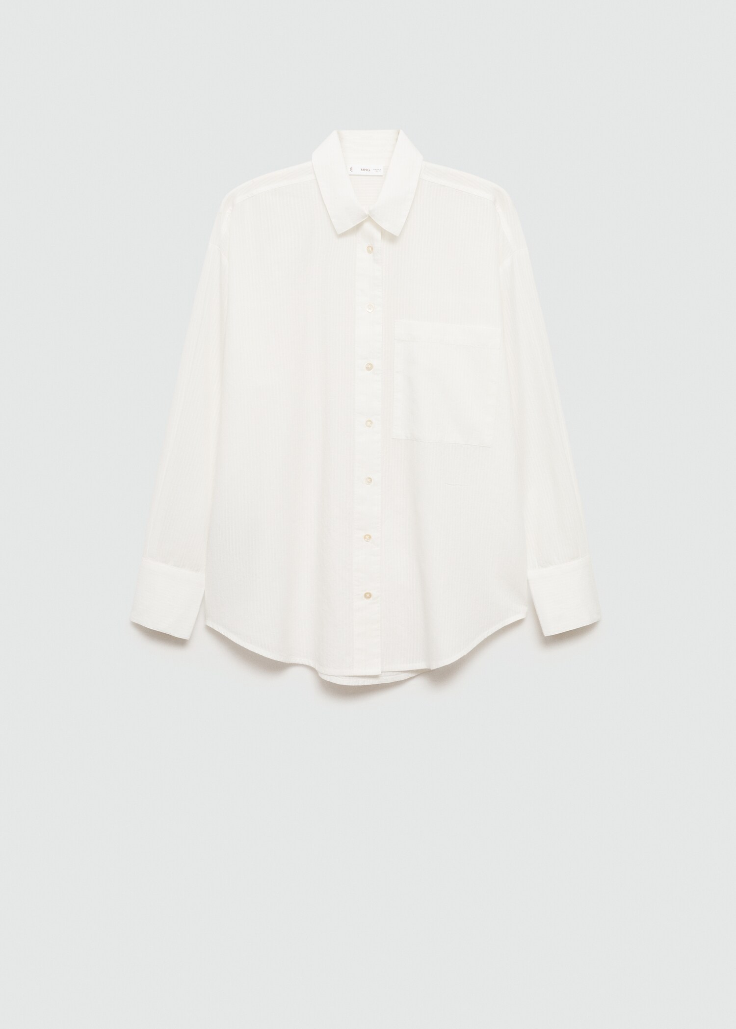Oversize striped shirt - Article without model