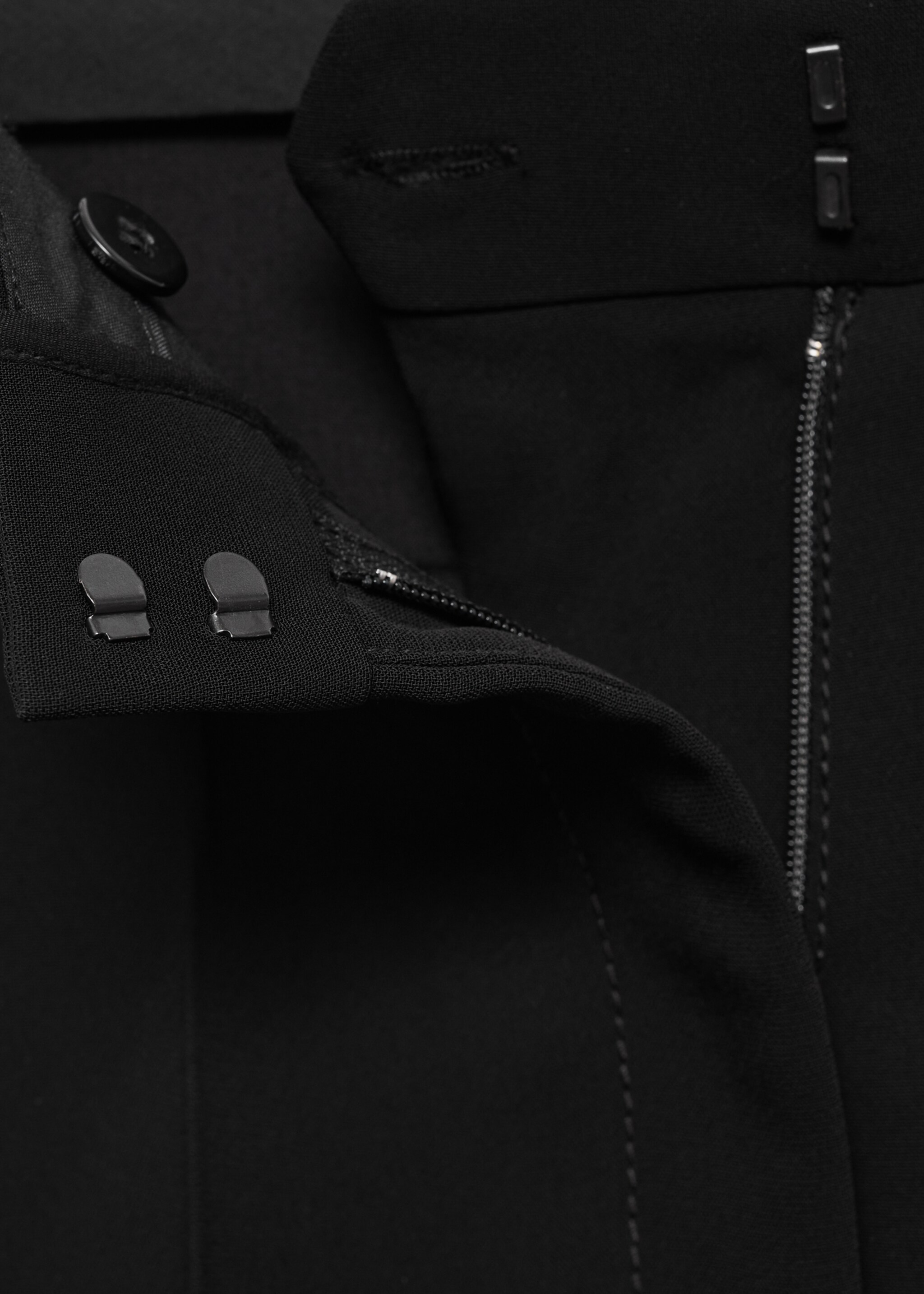 Pantalon maxi flare - Détail de l'article 8, Noir. Ref: 77004798-00.