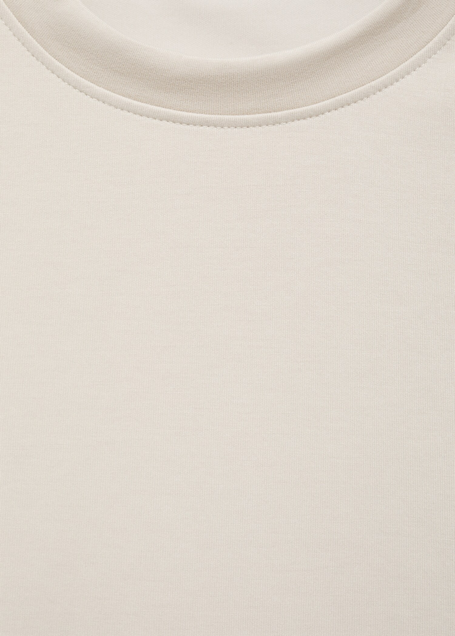 T-shirt com tecido de sweatshirt regular fit - Pormenor do artigo 8