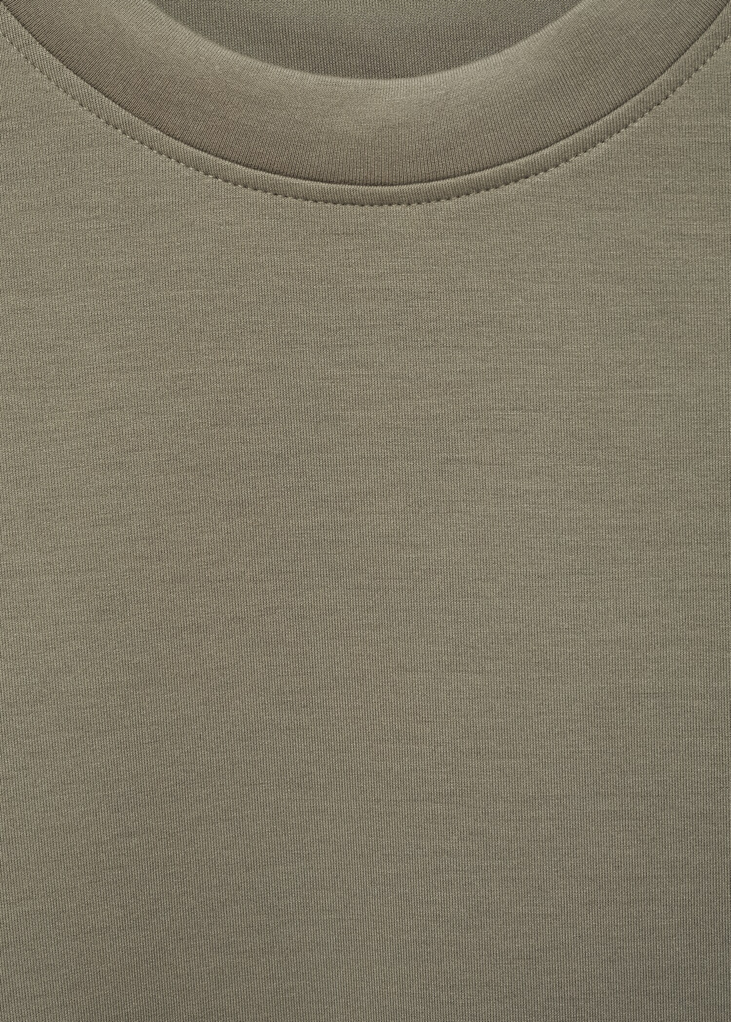 T-shirt com tecido de sweatshirt regular fit - Pormenor do artigo 8