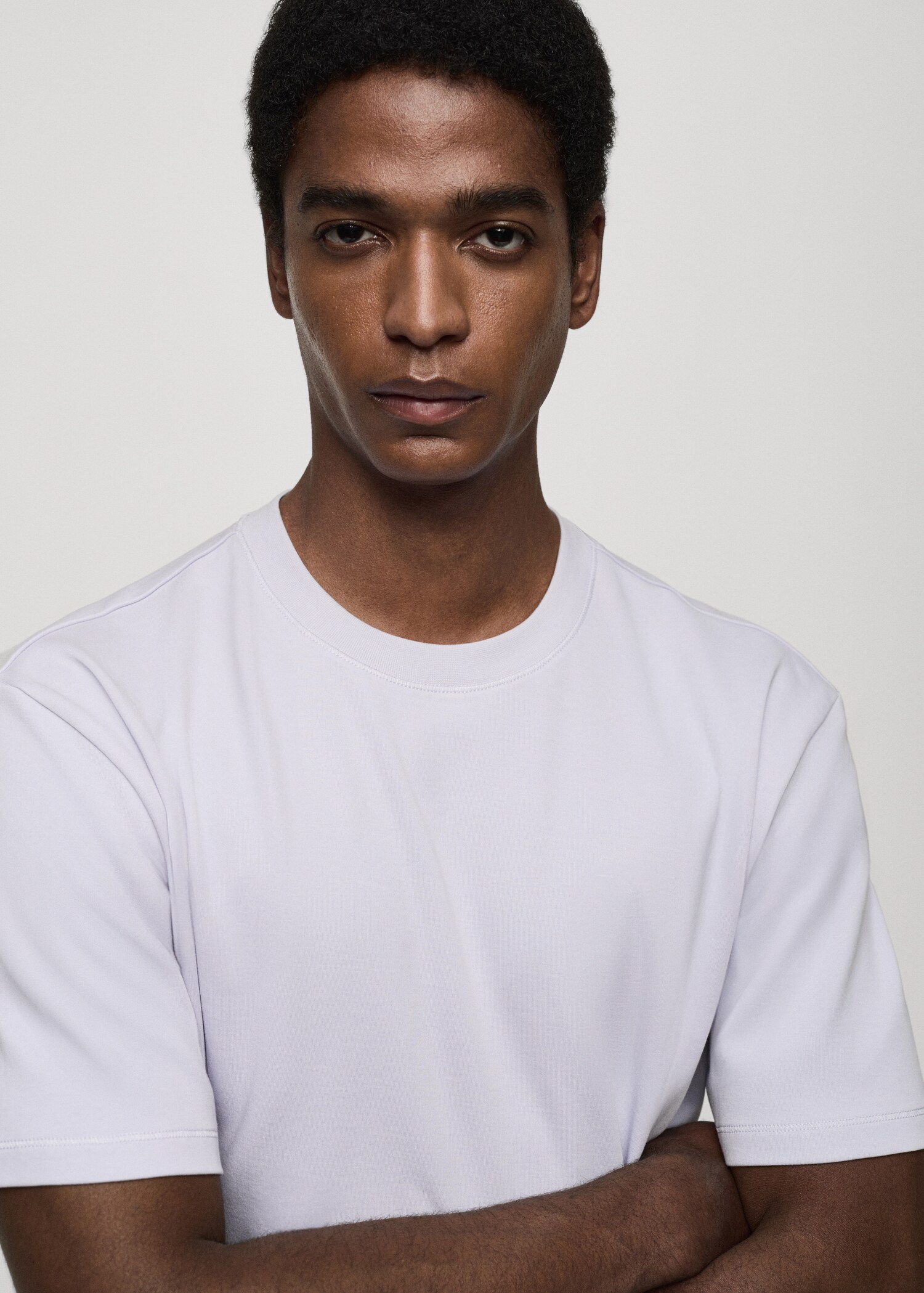 Regular-fit 100% cotton t-shirt - Details of the article 1