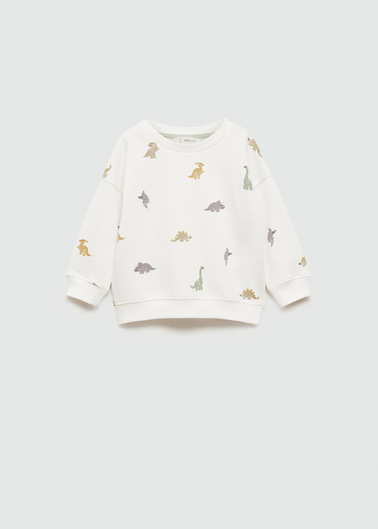 Sweat-shirt imprimé dinosaures - Article sans modèle