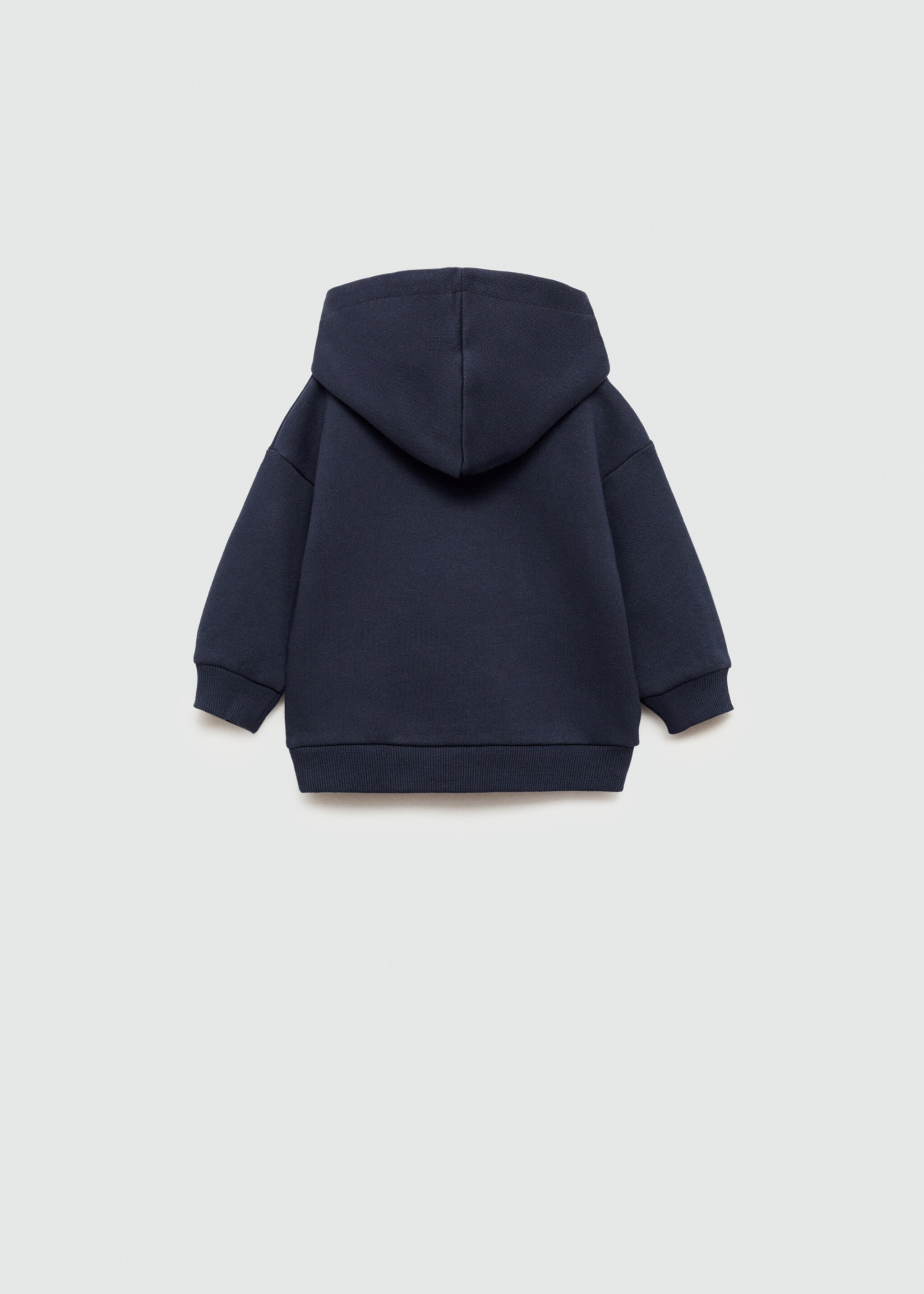 Path print sweatshirt - Reverse of the article, Dark Navy. Ref: 77005156-00.