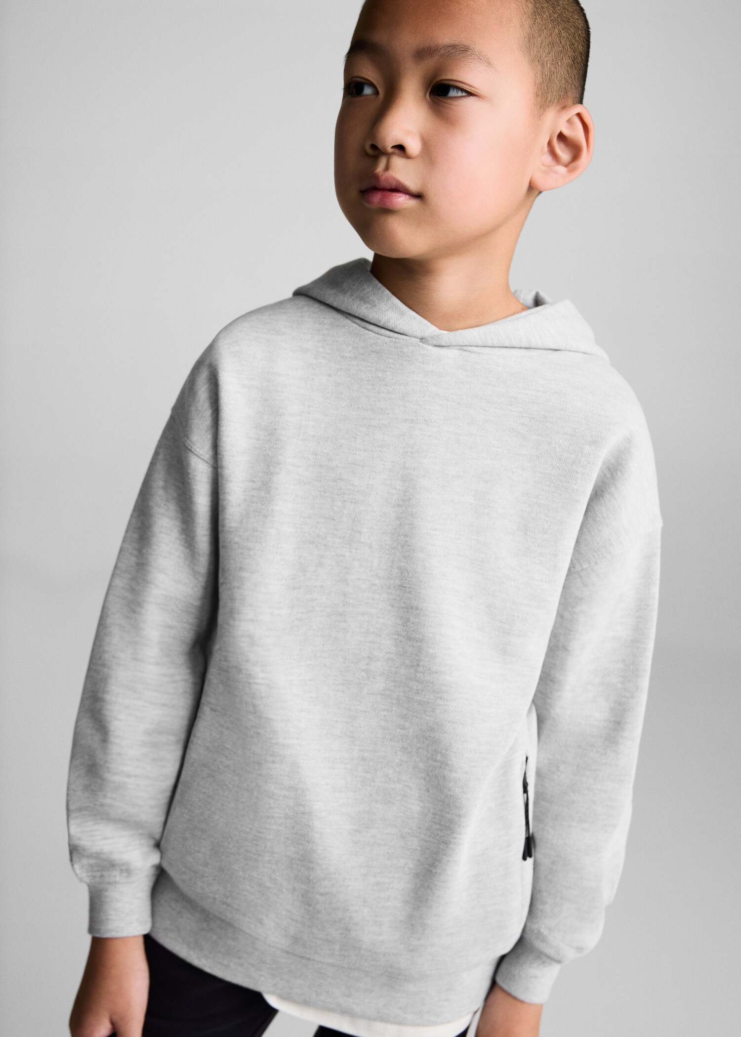Sweatvest met capuchon - Middenvlak
