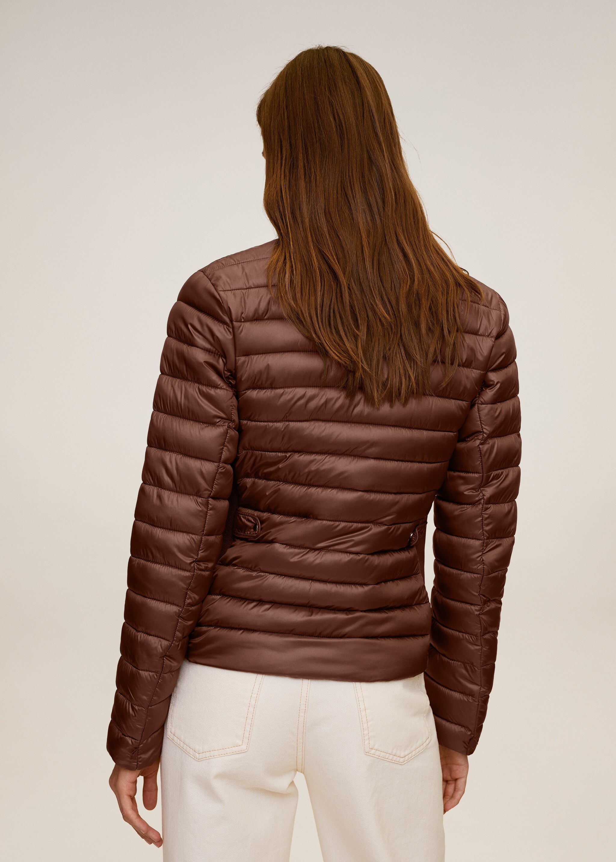 Anorak acolchado cremallera - Reverso del artículo