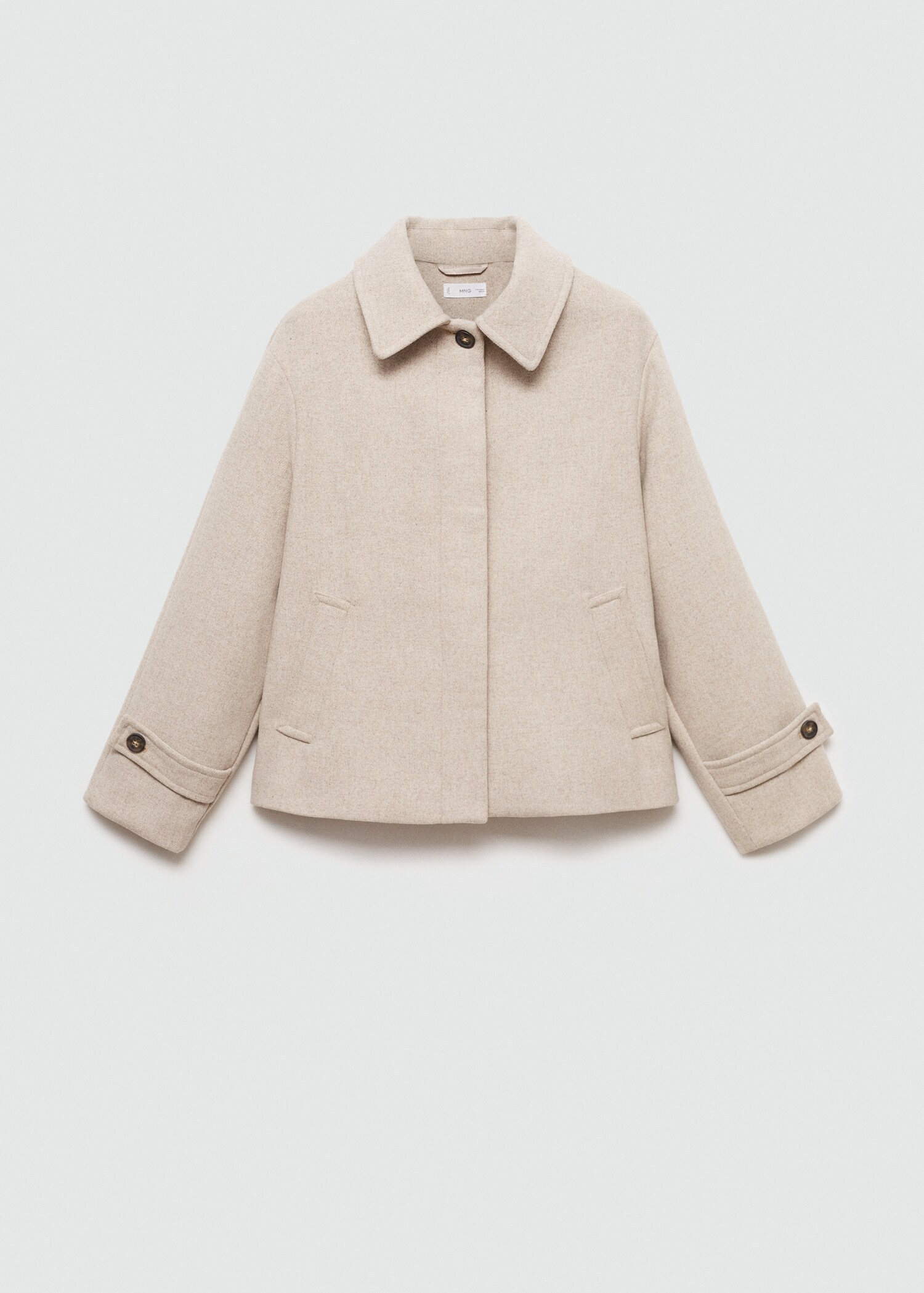 Short cloth coat - Article without model