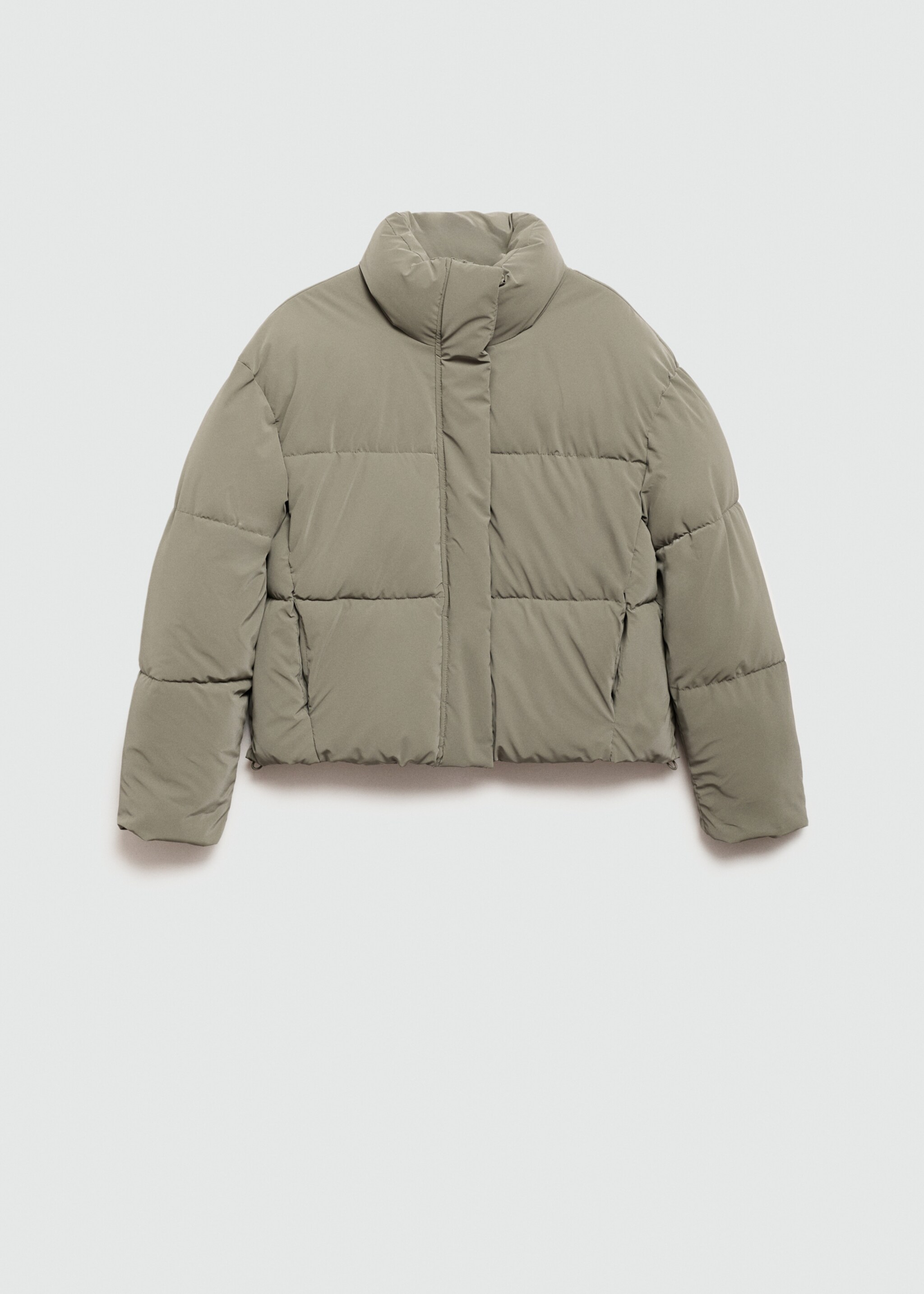 Quilted jacket - Article without model, Forest Green. Ref: 77005635-00.