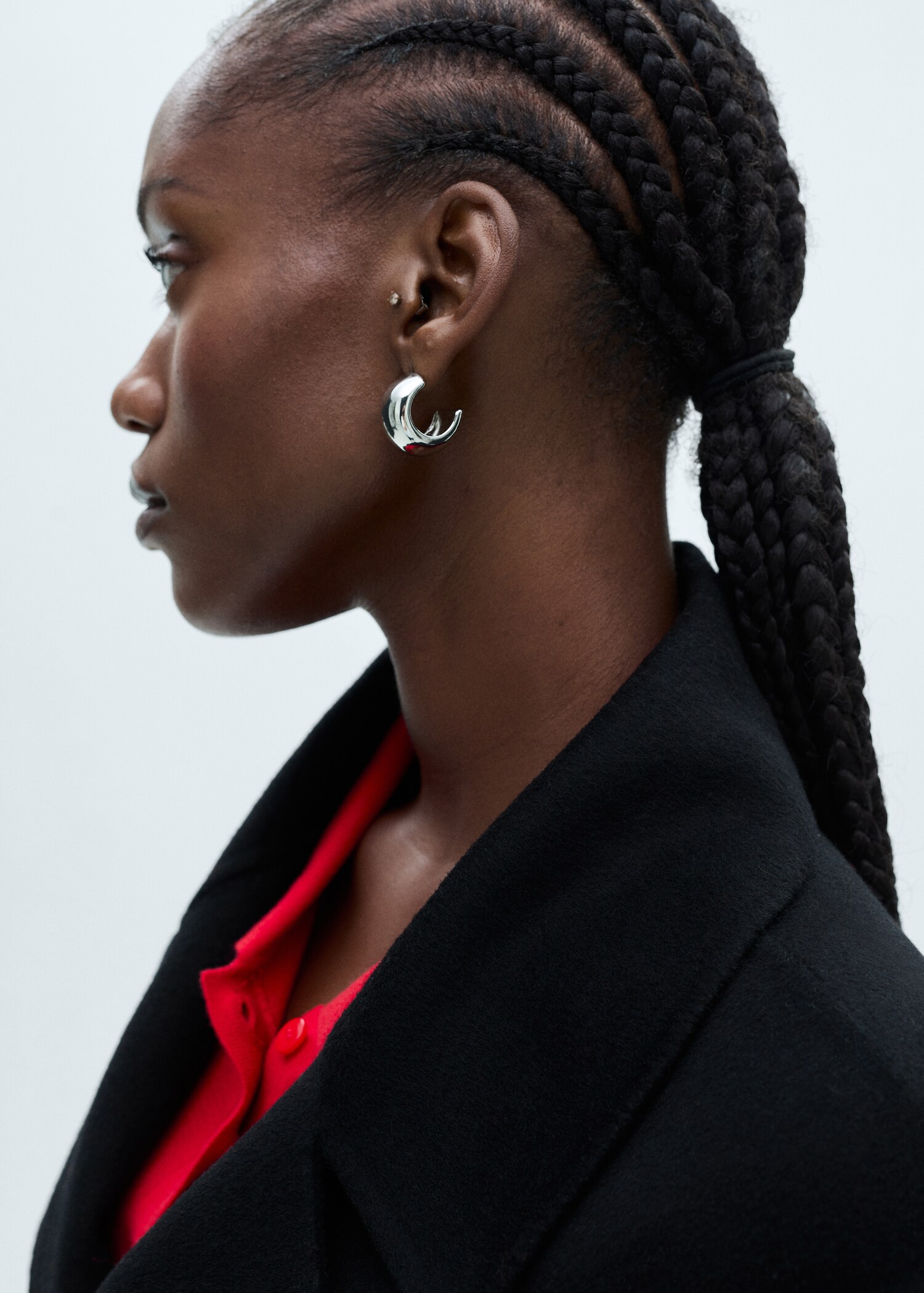 Manteau fait main avec ceinture - Détail de l'article 4