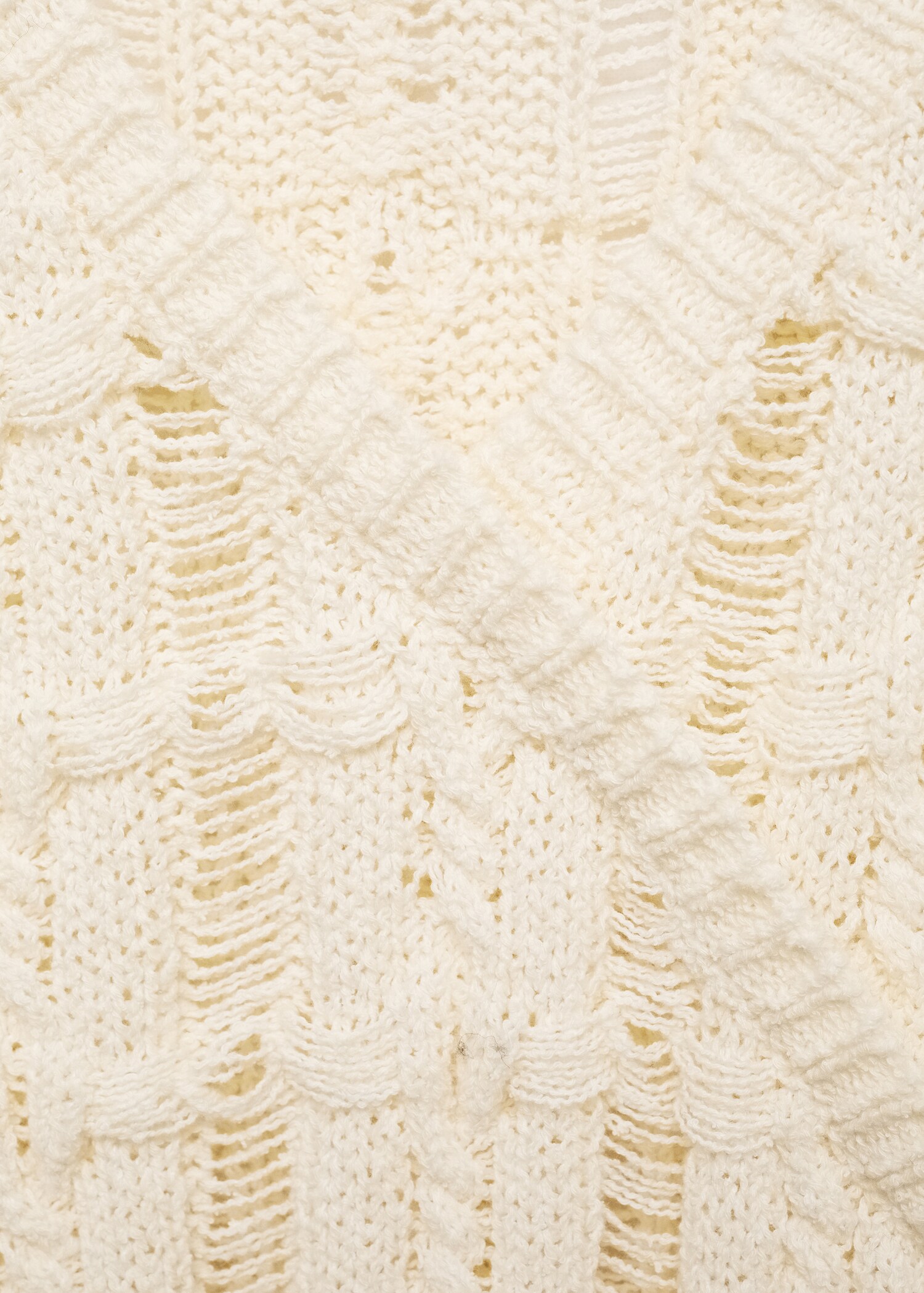 Pull-over maille lâche col V - Détail de l'article 8