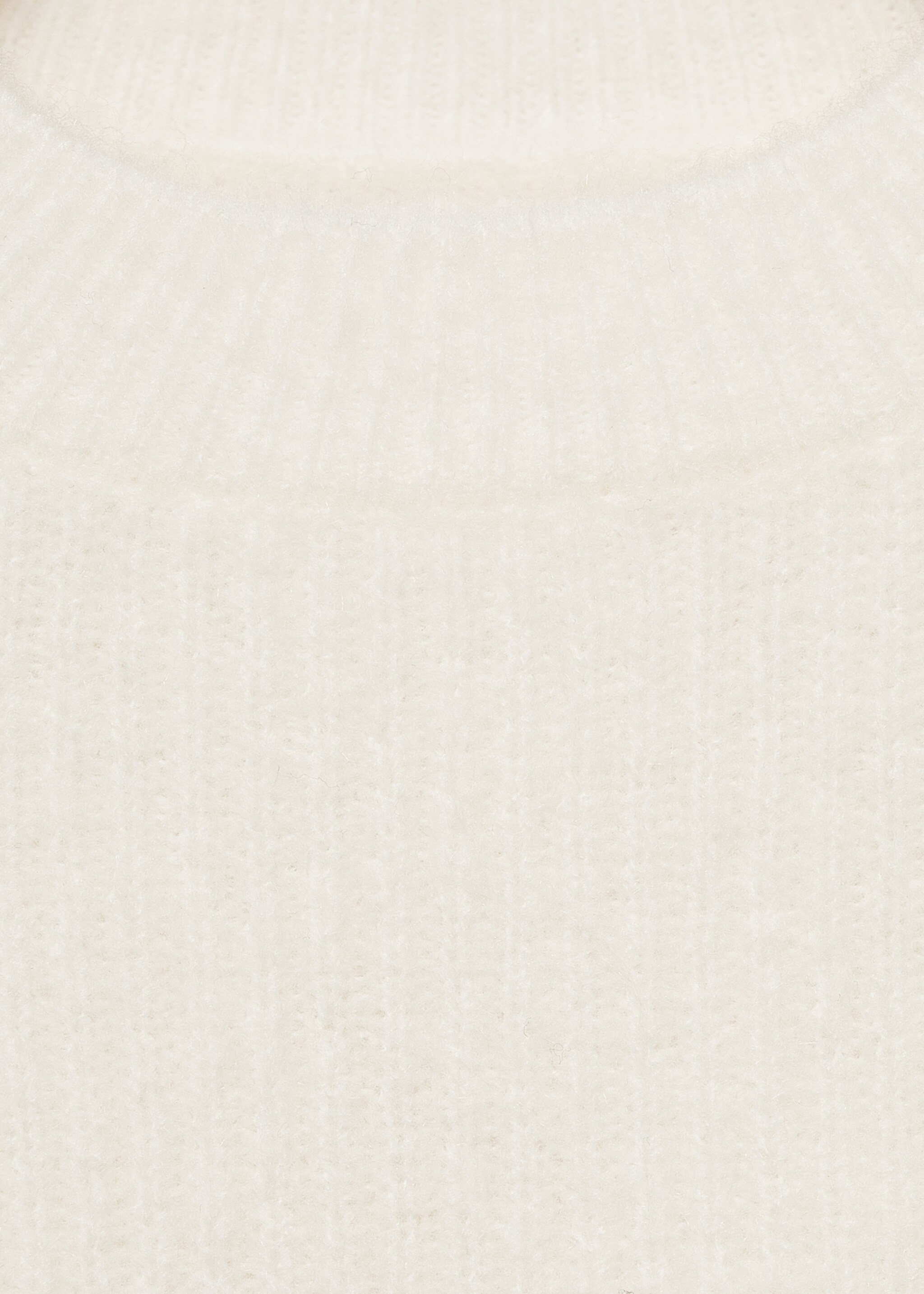 Rippstrickpullover - Detail des Artikels 8, Cremeweiß. Ref: 77005650-00.