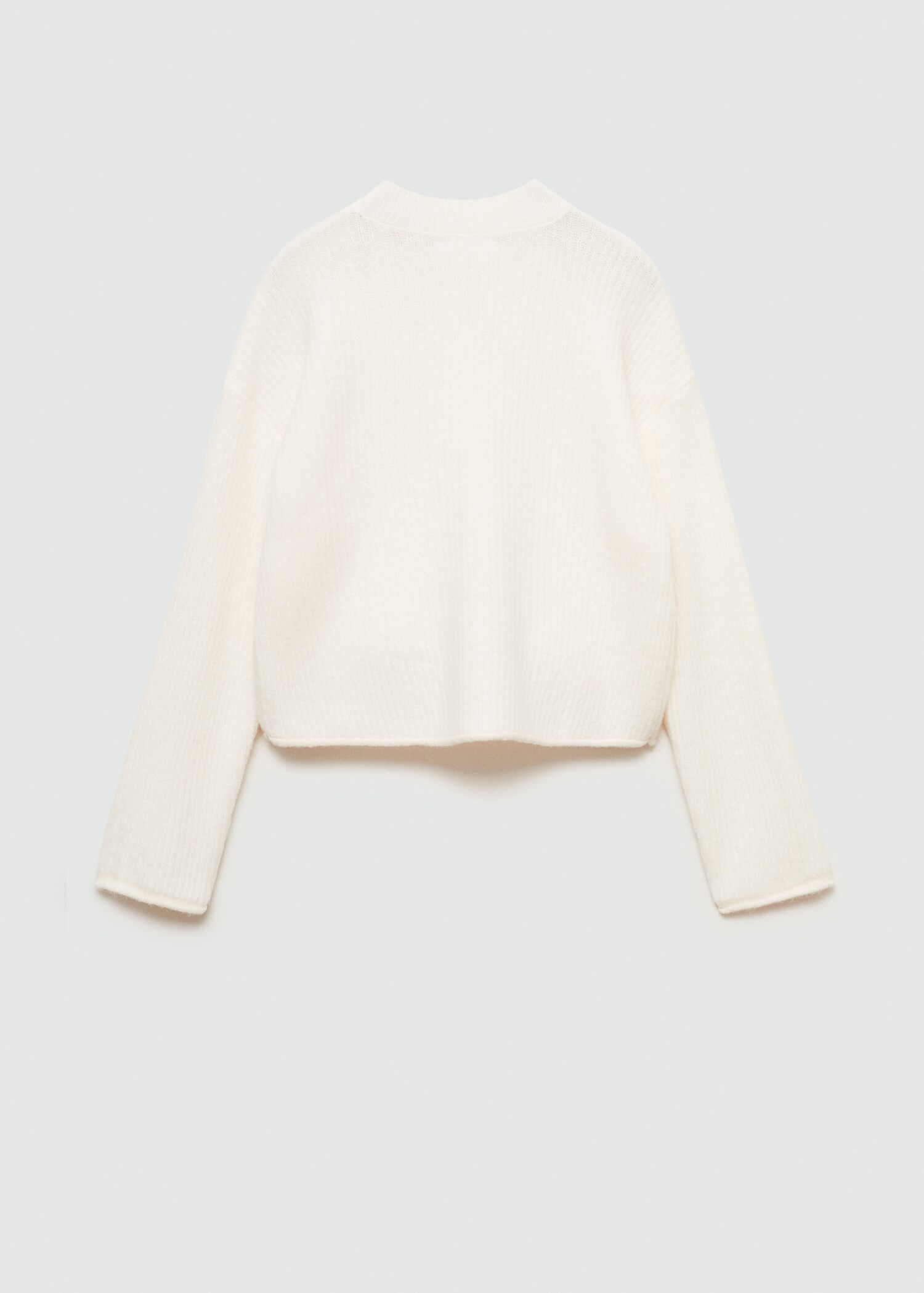 Rippstrickpullover - Rückseite des Artikels