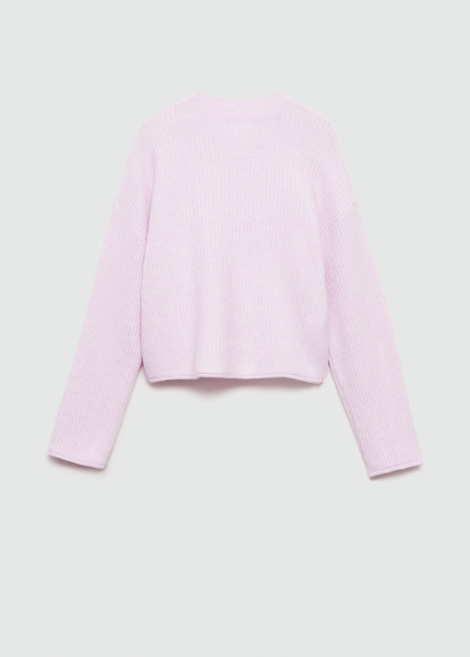 Rippstrickpullover - Rückseite des Artikels