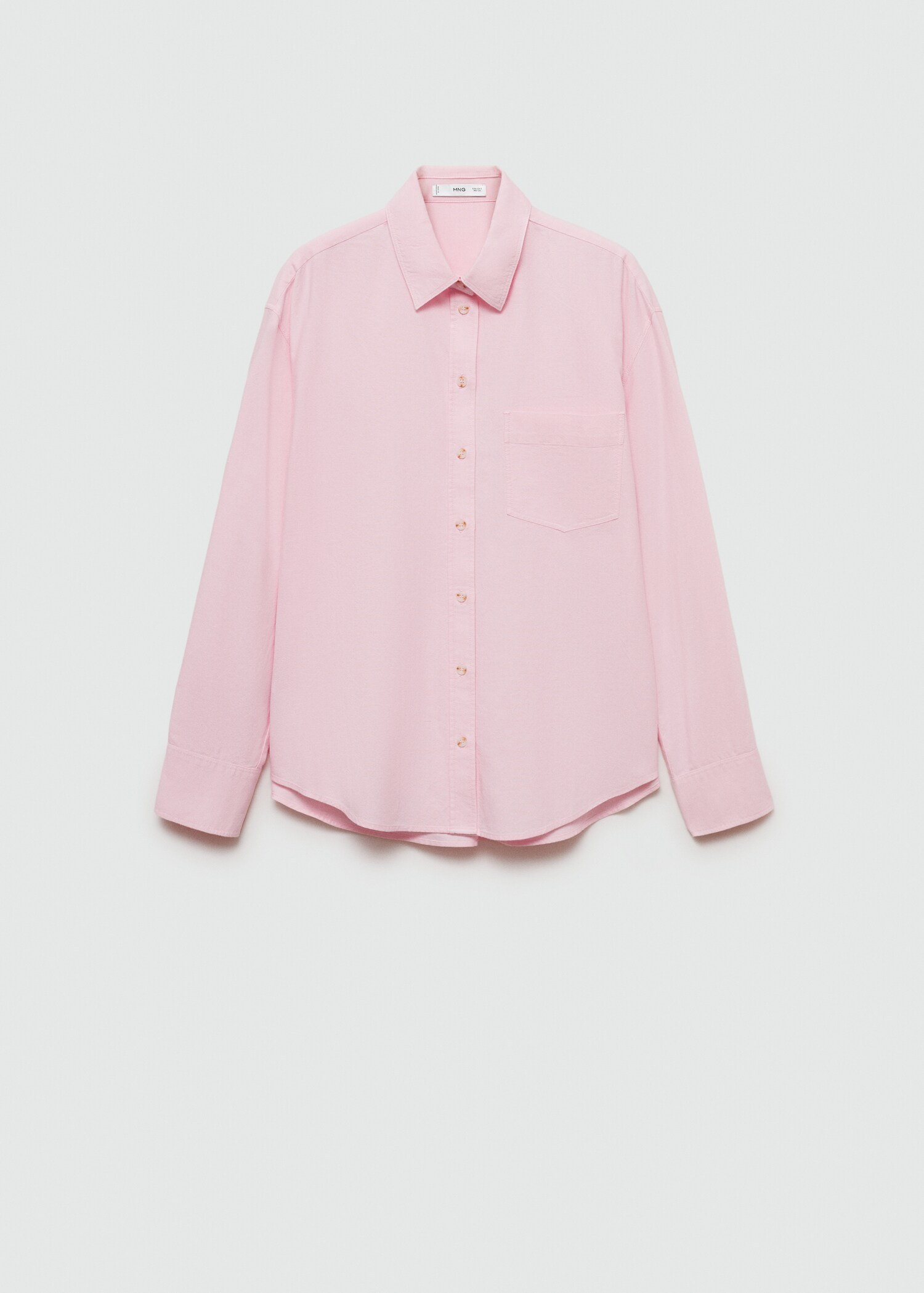 Long sleeved cotton shirt - Article without model