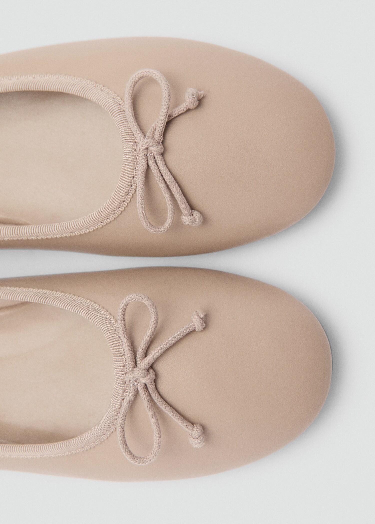Leren ballerina's met strik - Detail van het artikel 2