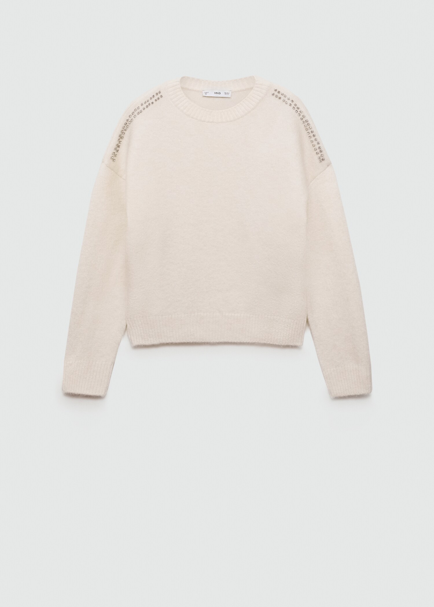 Jersey punto detalle brillos - Artículo sin modelo