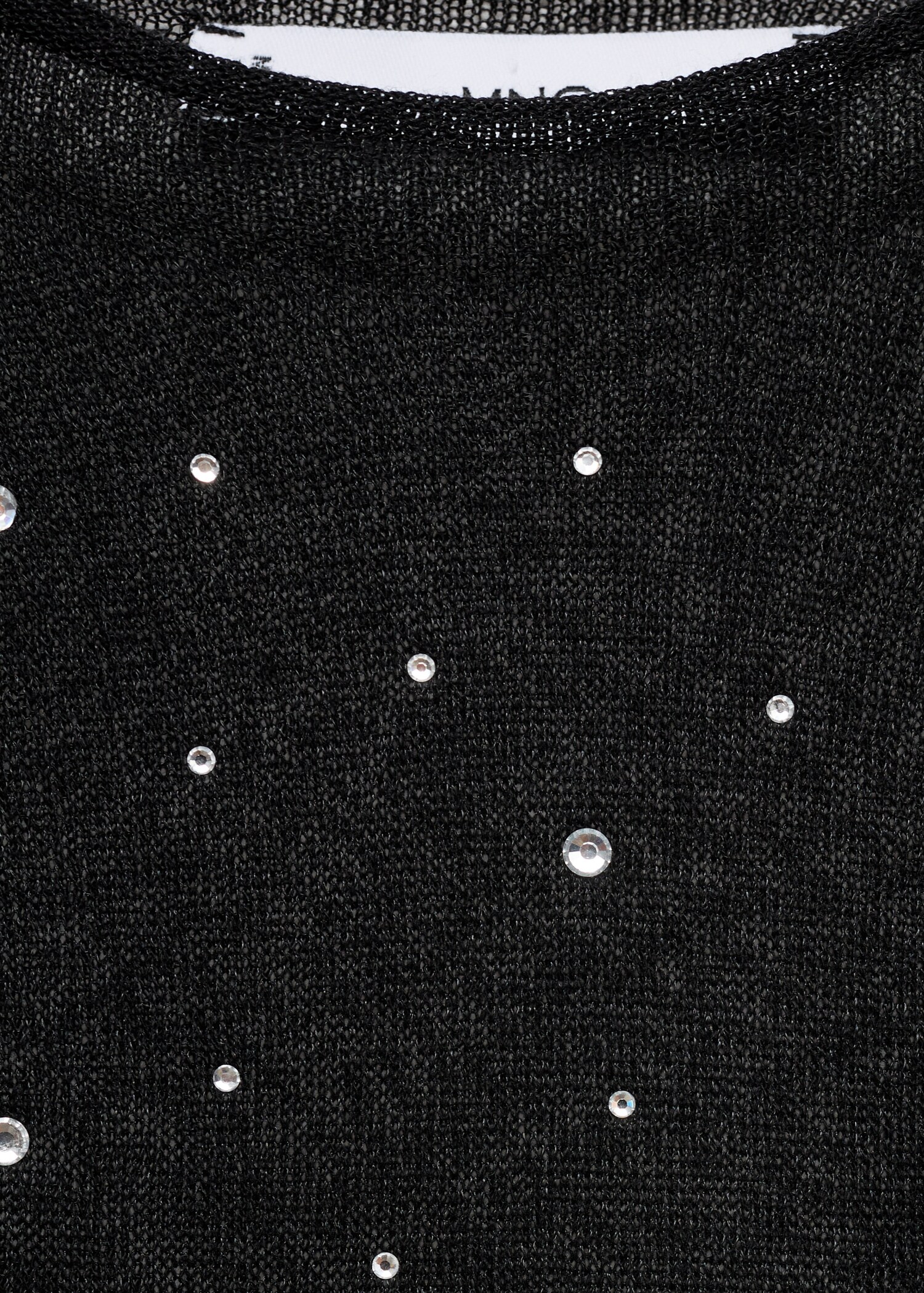 Pull-over maille fine strass - Détail de l'article 8