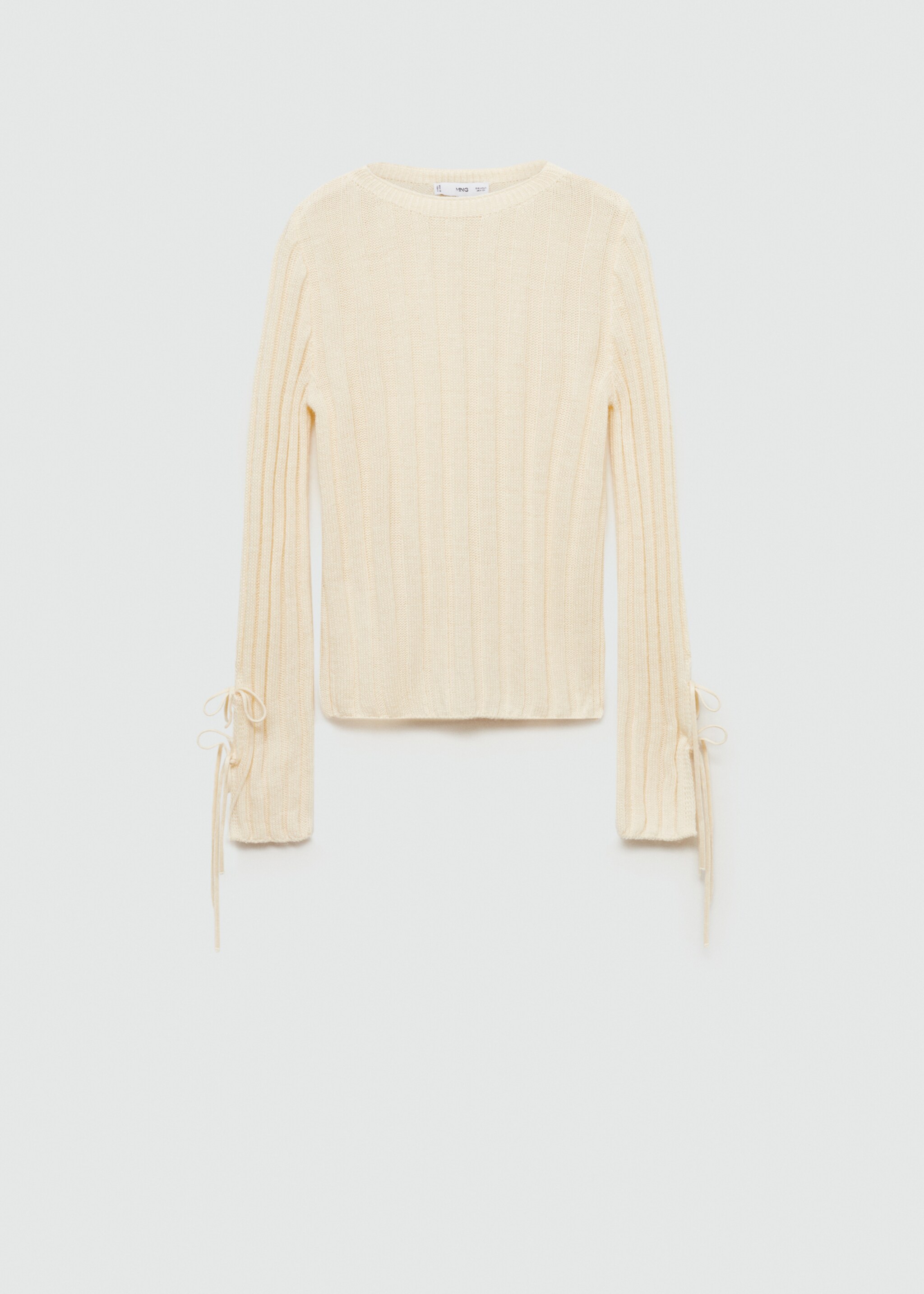 Pullover coste fiocchi - Articolo senza modello, Grezzo. Ref: 77005678-00.