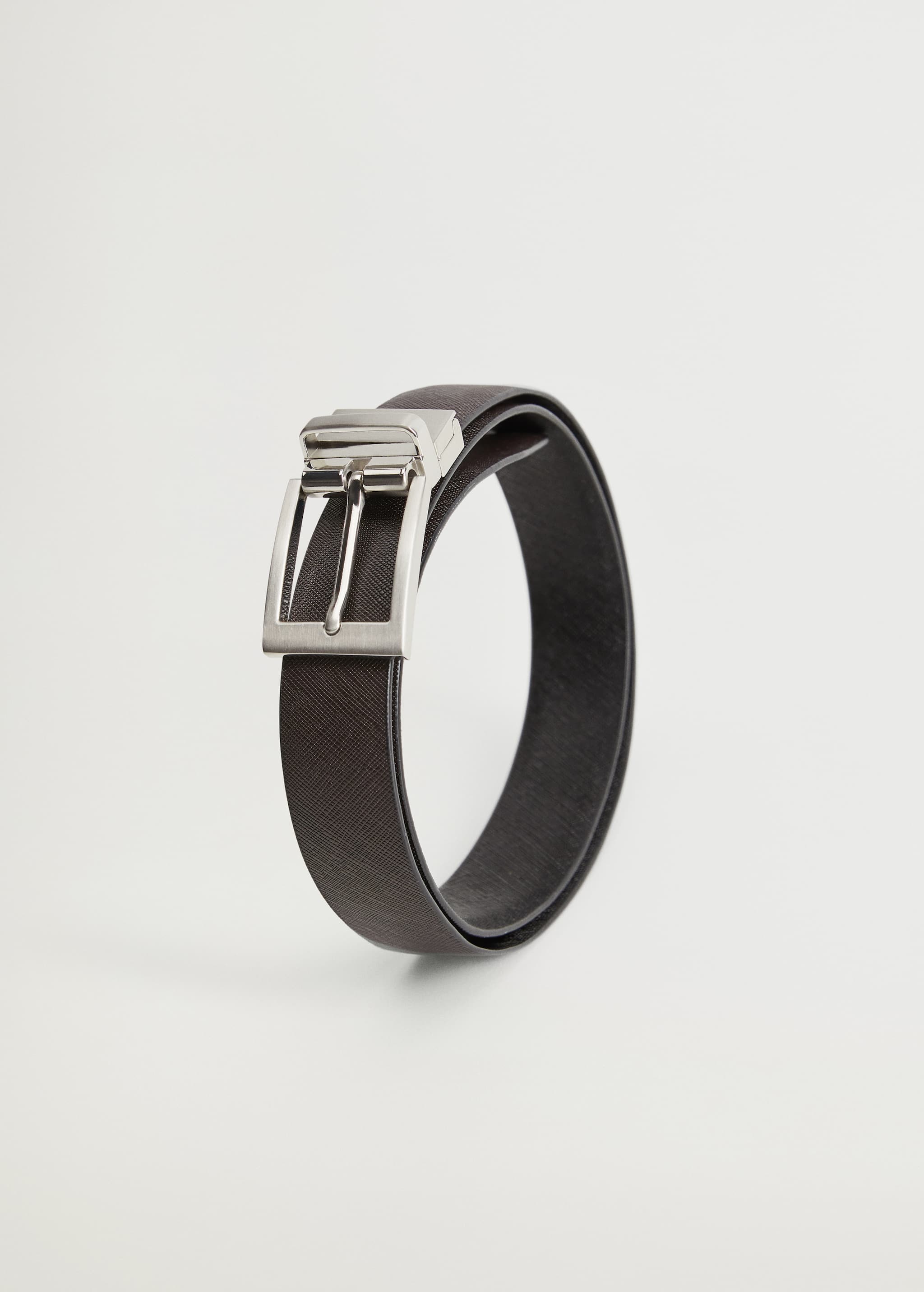 Saffiano leather tailored belt - Details of the article 3