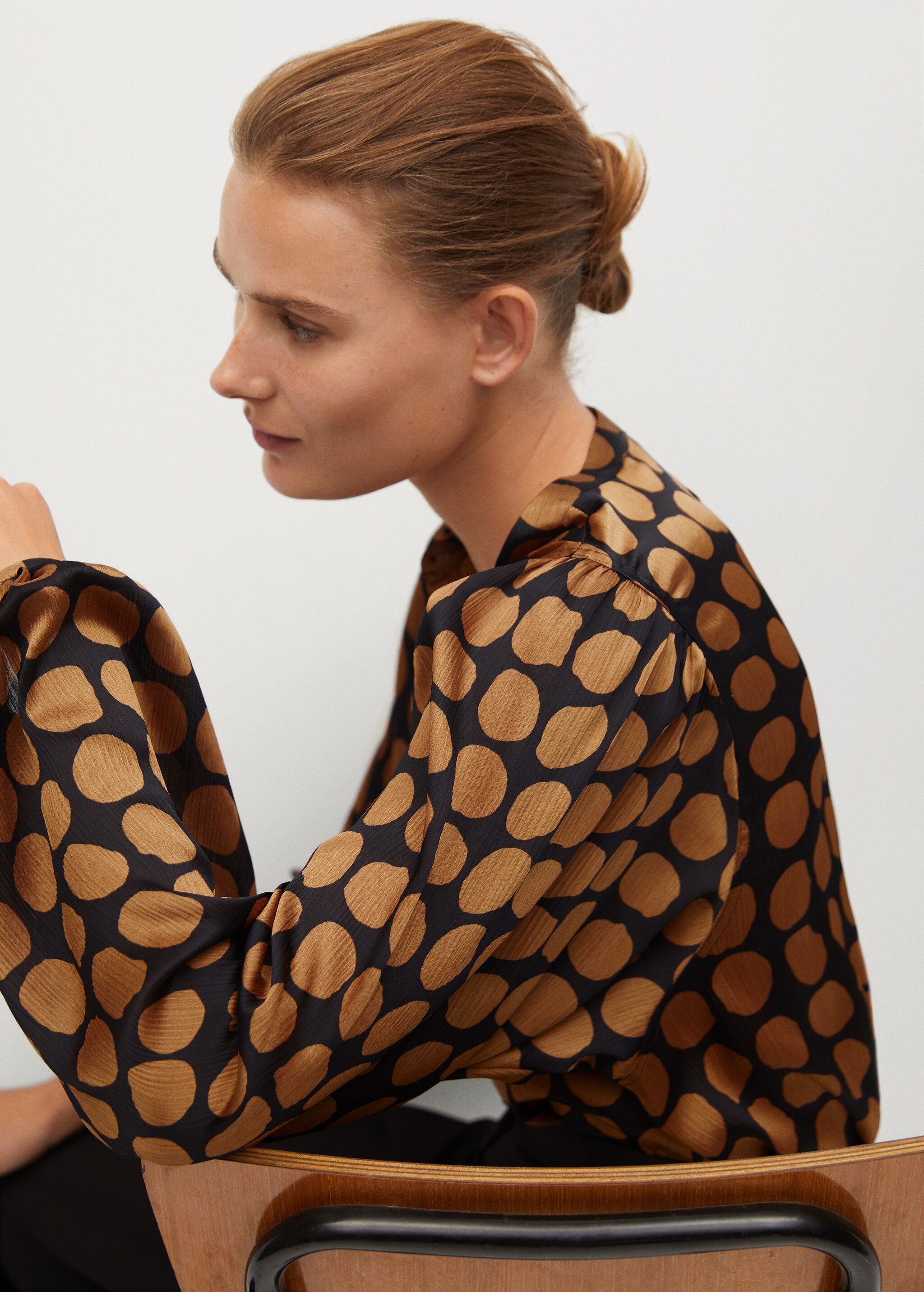 Blusa estampado geométrico - Detalle del artículo 3