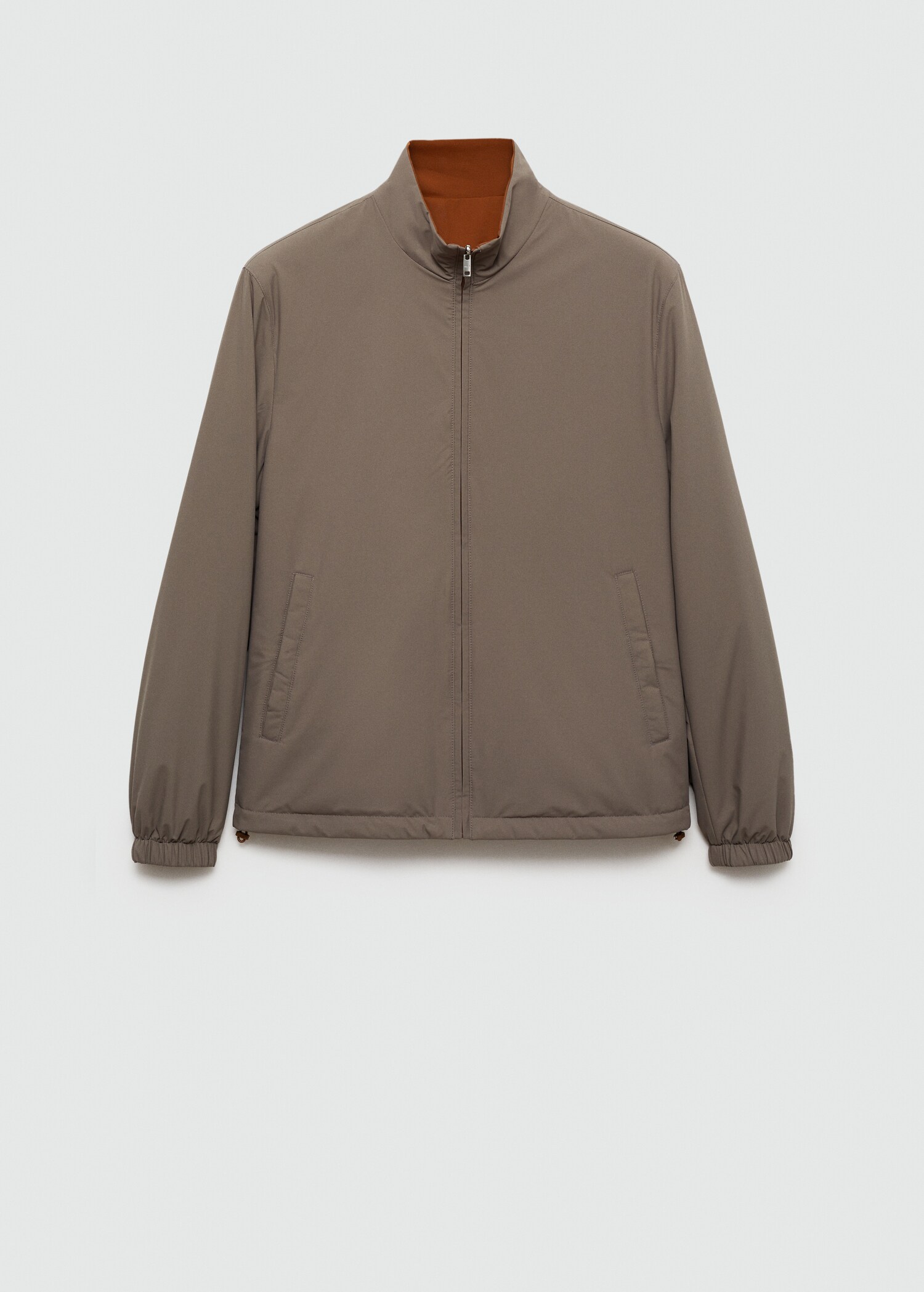 Reversible quilted water-repellent reversible jacket - Article sans modèle