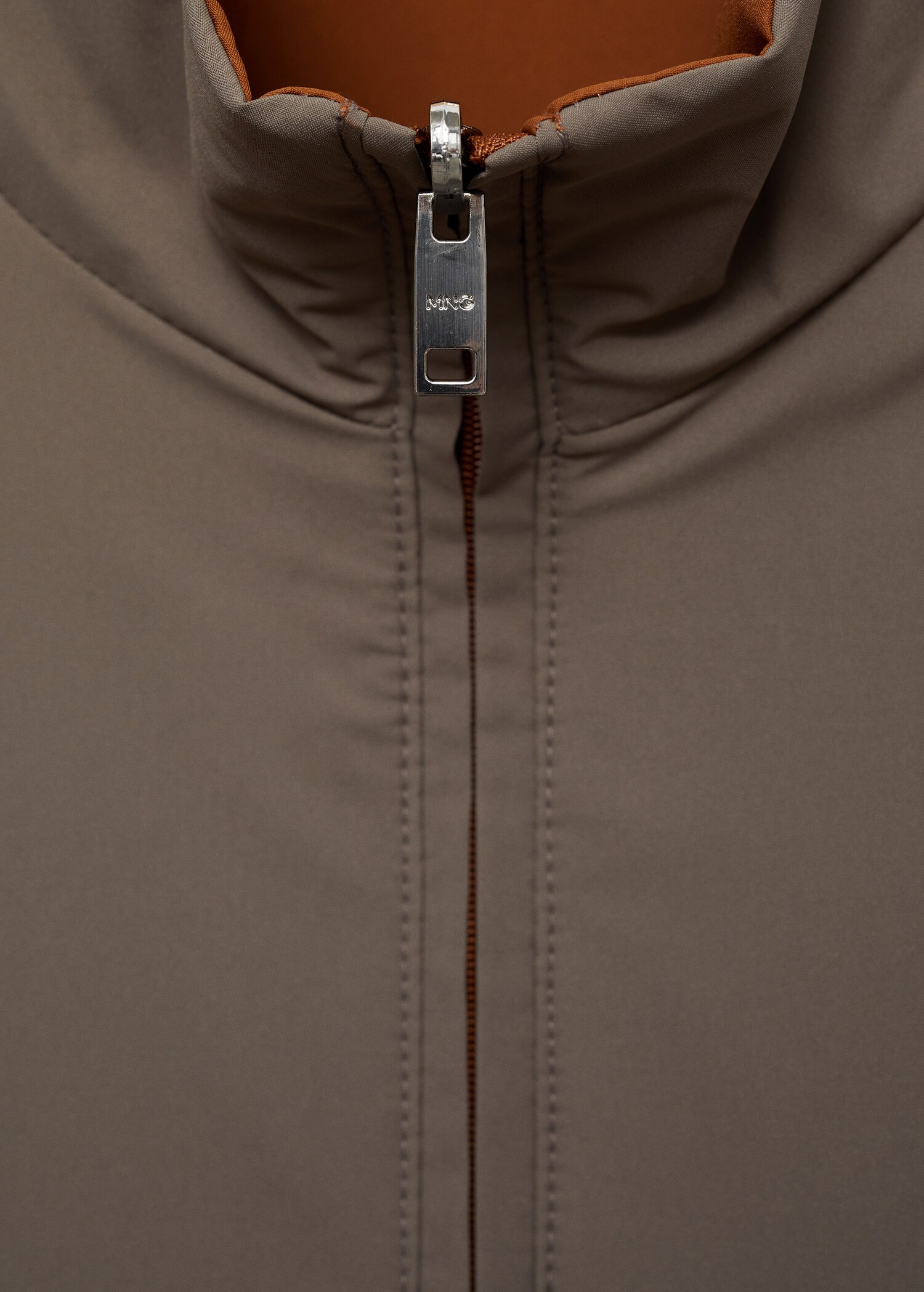 Reversible quilted water-repellent reversible jacket - Détail de l'article 0