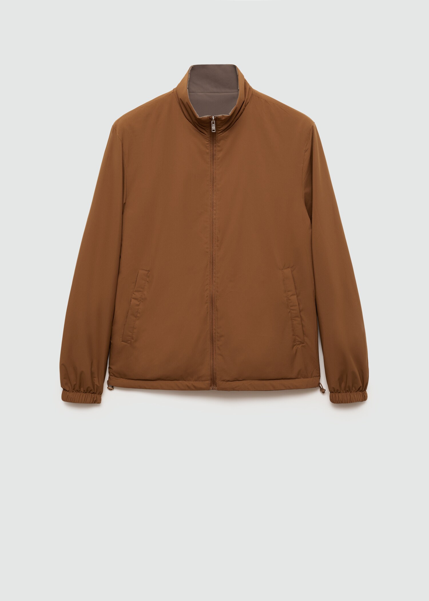 Reversible quilted water-repellent reversible jacket - Détail de l'article 8