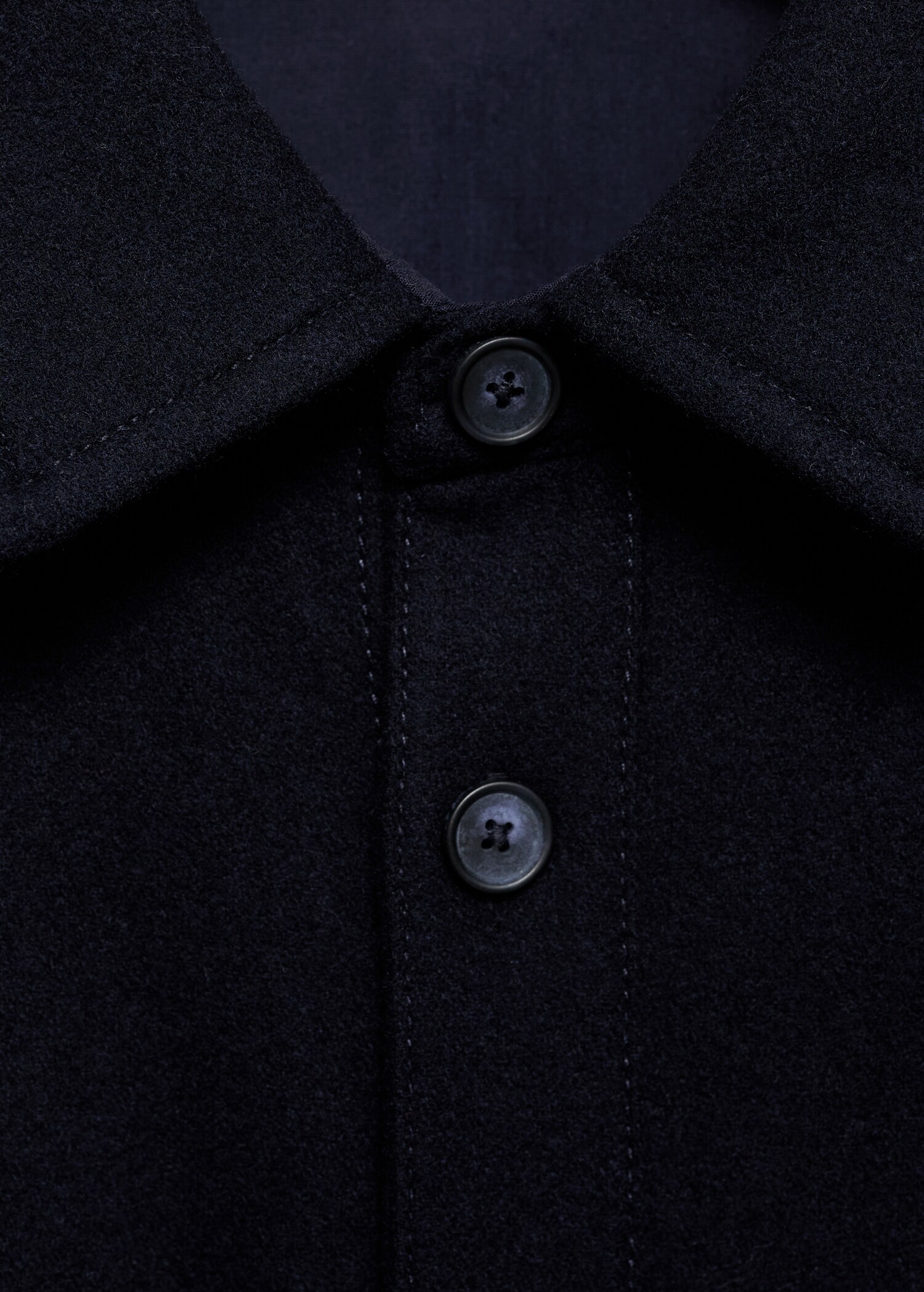 Woll-Overshirt mit Taschen - Detail des Artikels 8