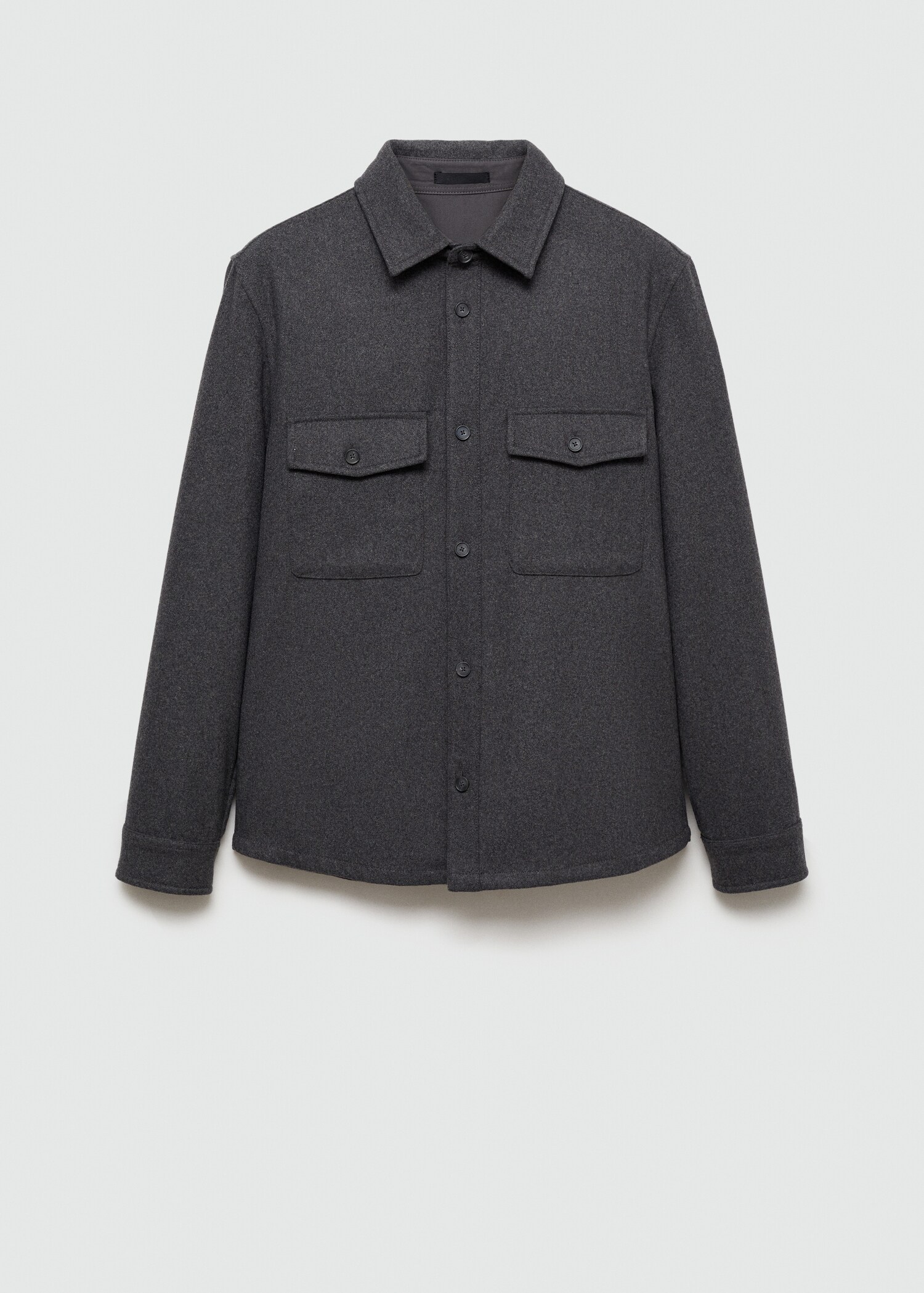 Woll-Overshirt mit Taschen - Artikel ohne Model