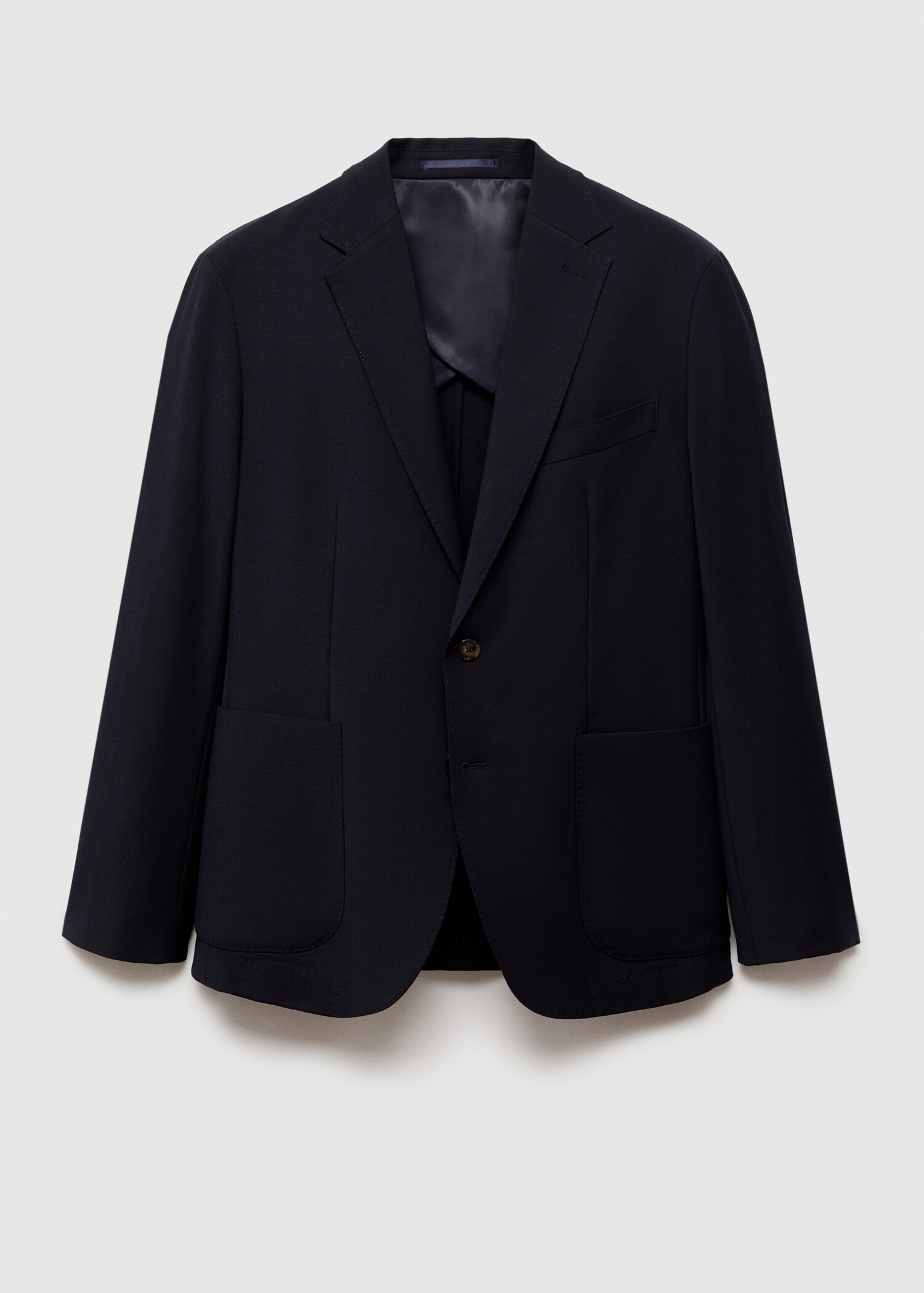 Americana llana slim fit butxaques - Article sense model