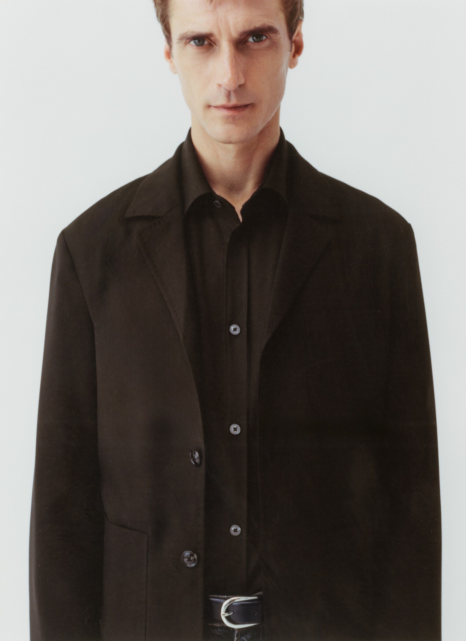 Blazer de fato de 100% lã slim fit - Pormenor do artigo 3