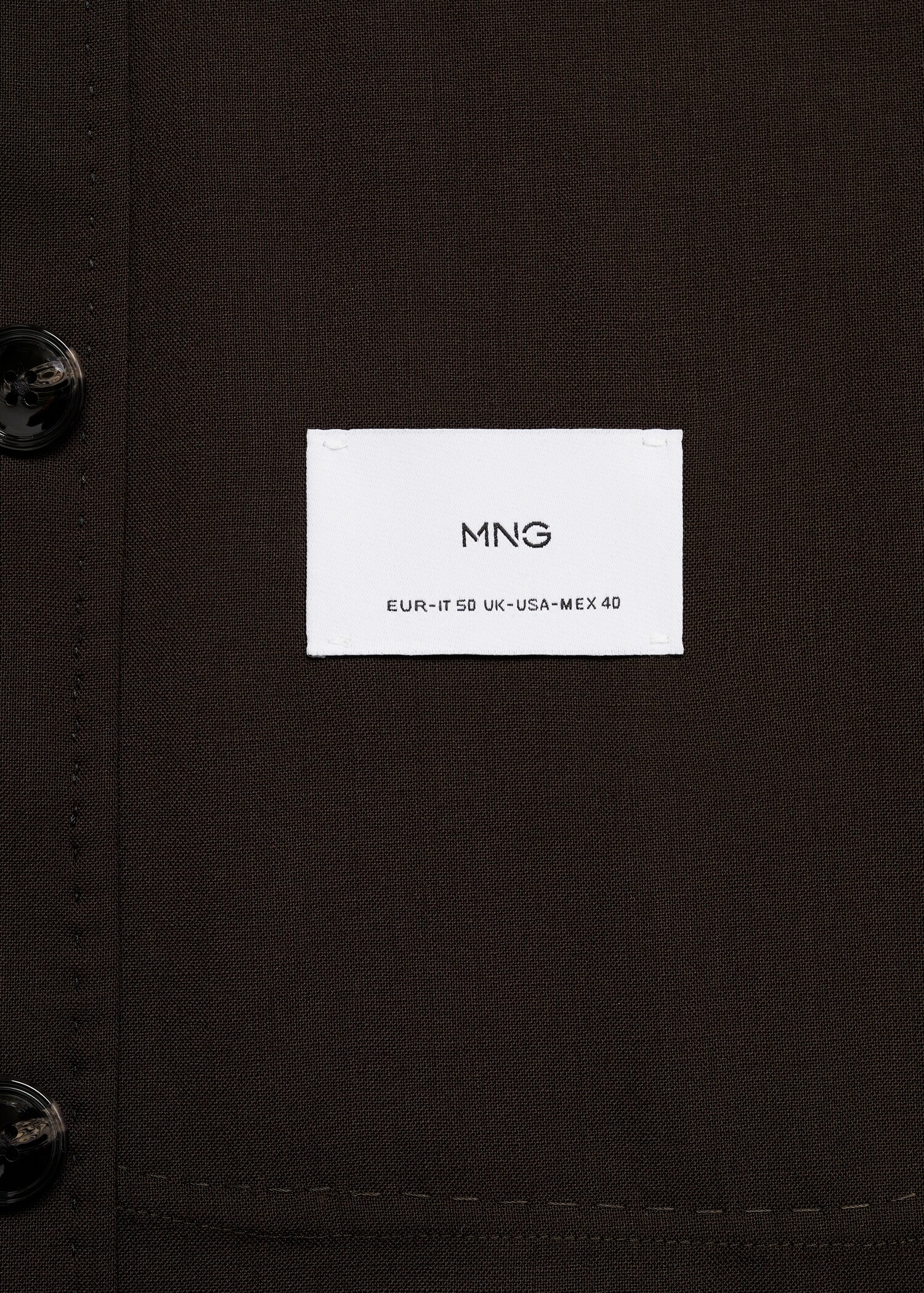Blazer de fato de 100% lã slim fit - Pormenor do artigo 8