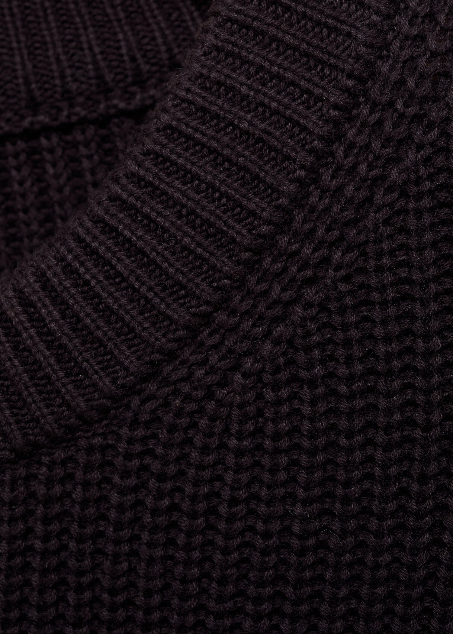 Ribbed cotton knitted sweater - Details of the article 8